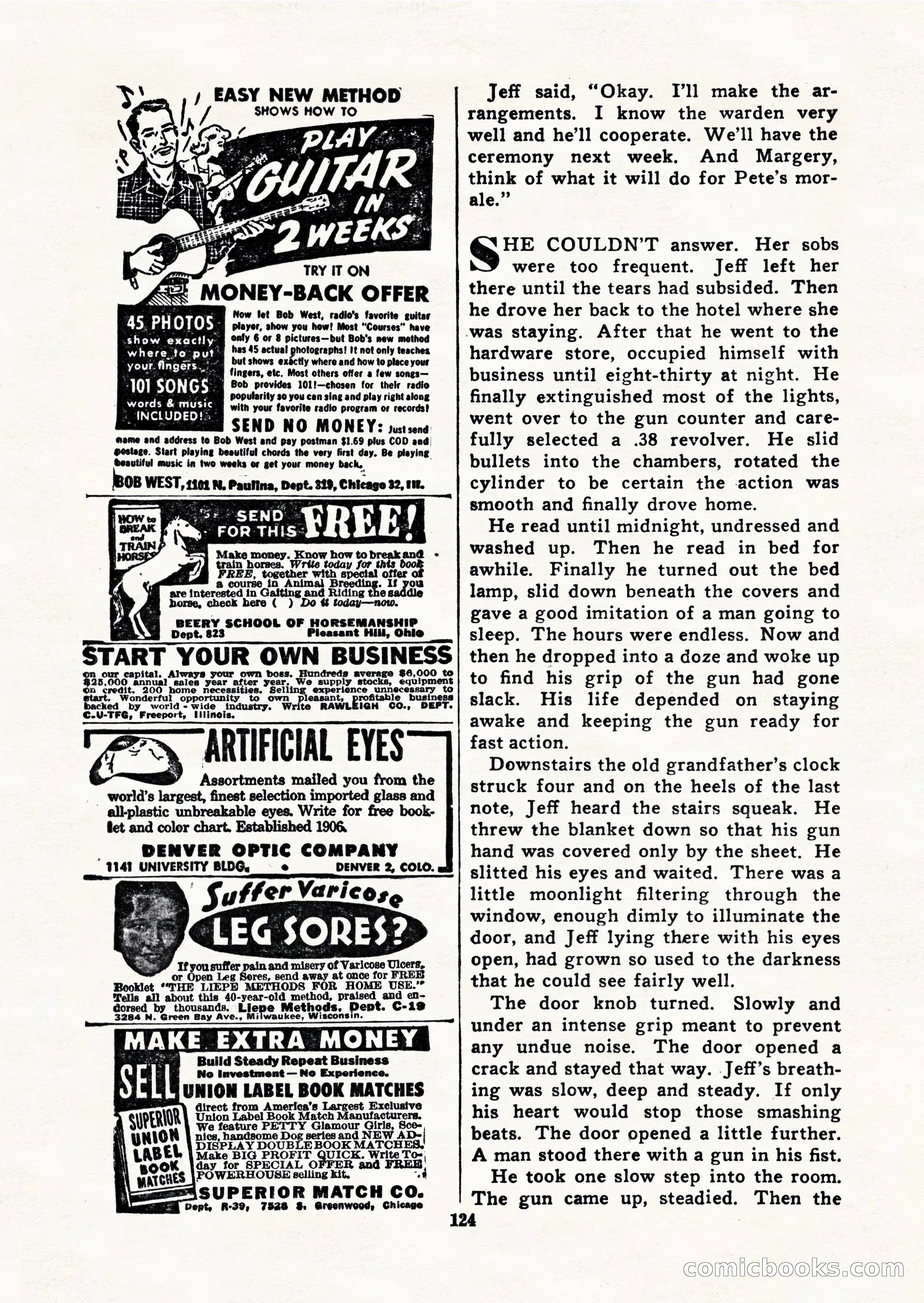 Black Book Detective, March 1949 — page 124 of 132