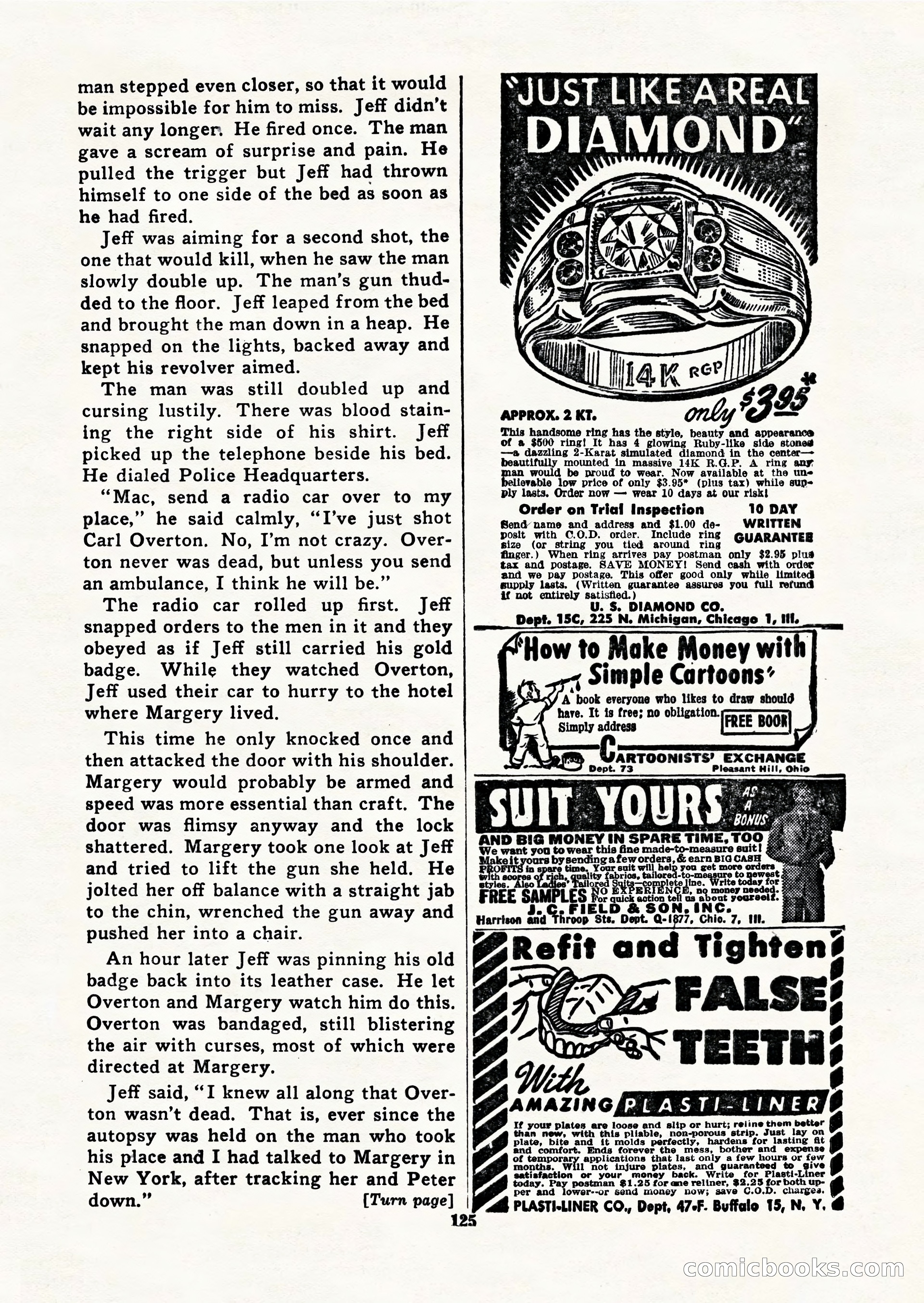 Black Book Detective, March 1949 — page 125 of 132