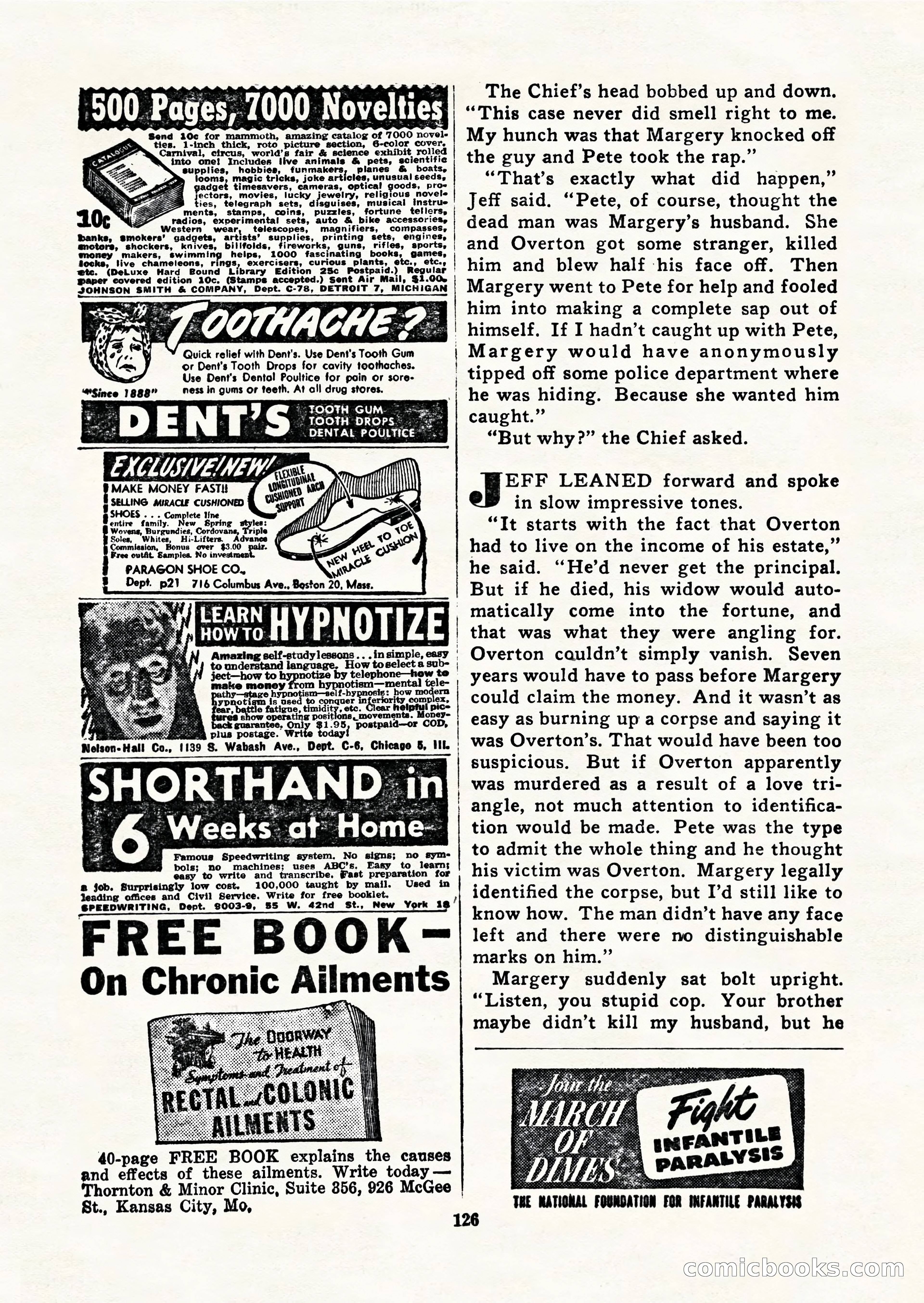Black Book Detective, March 1949 — page 126 of 132