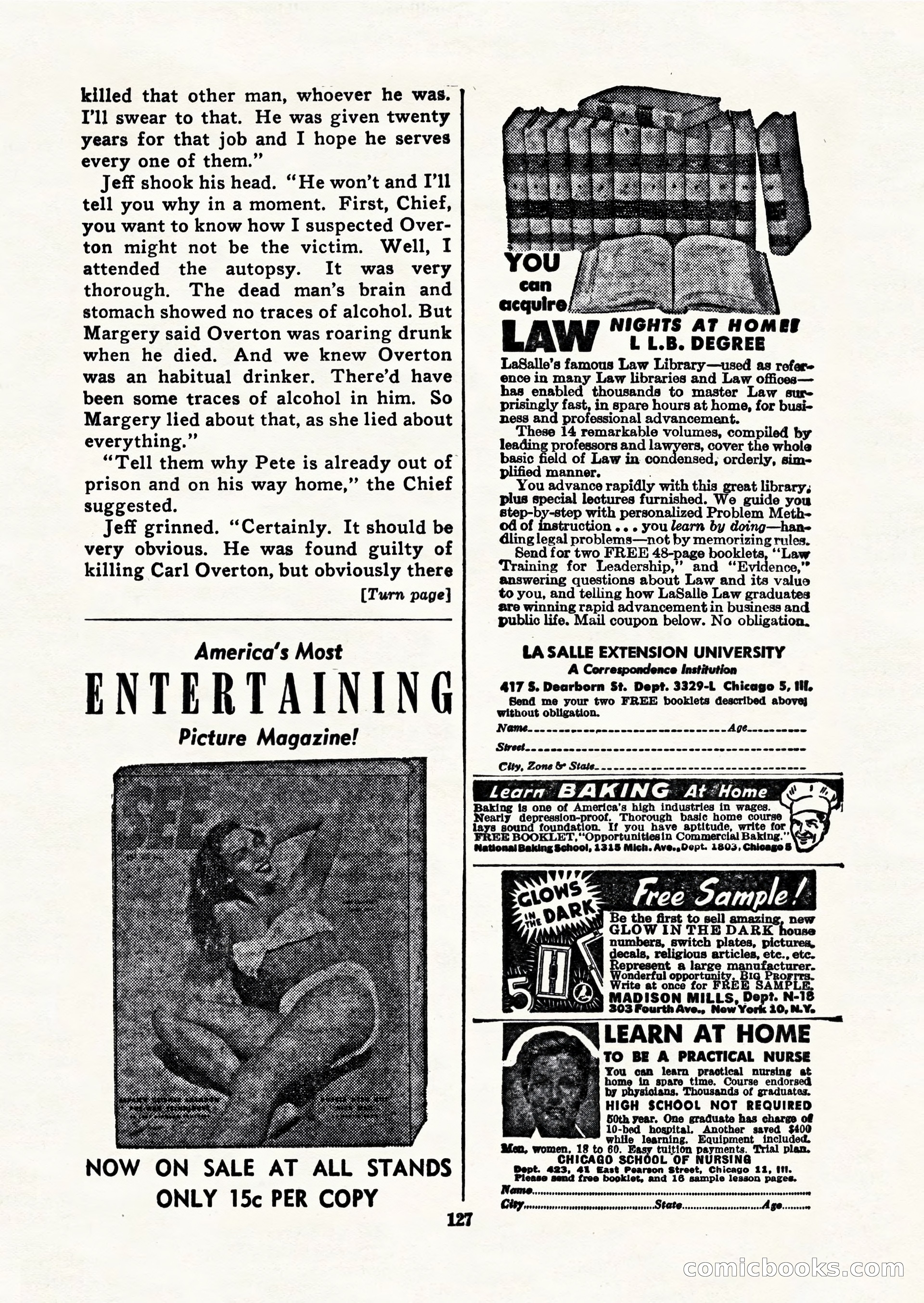 Black Book Detective, March 1949 — page 127 of 132