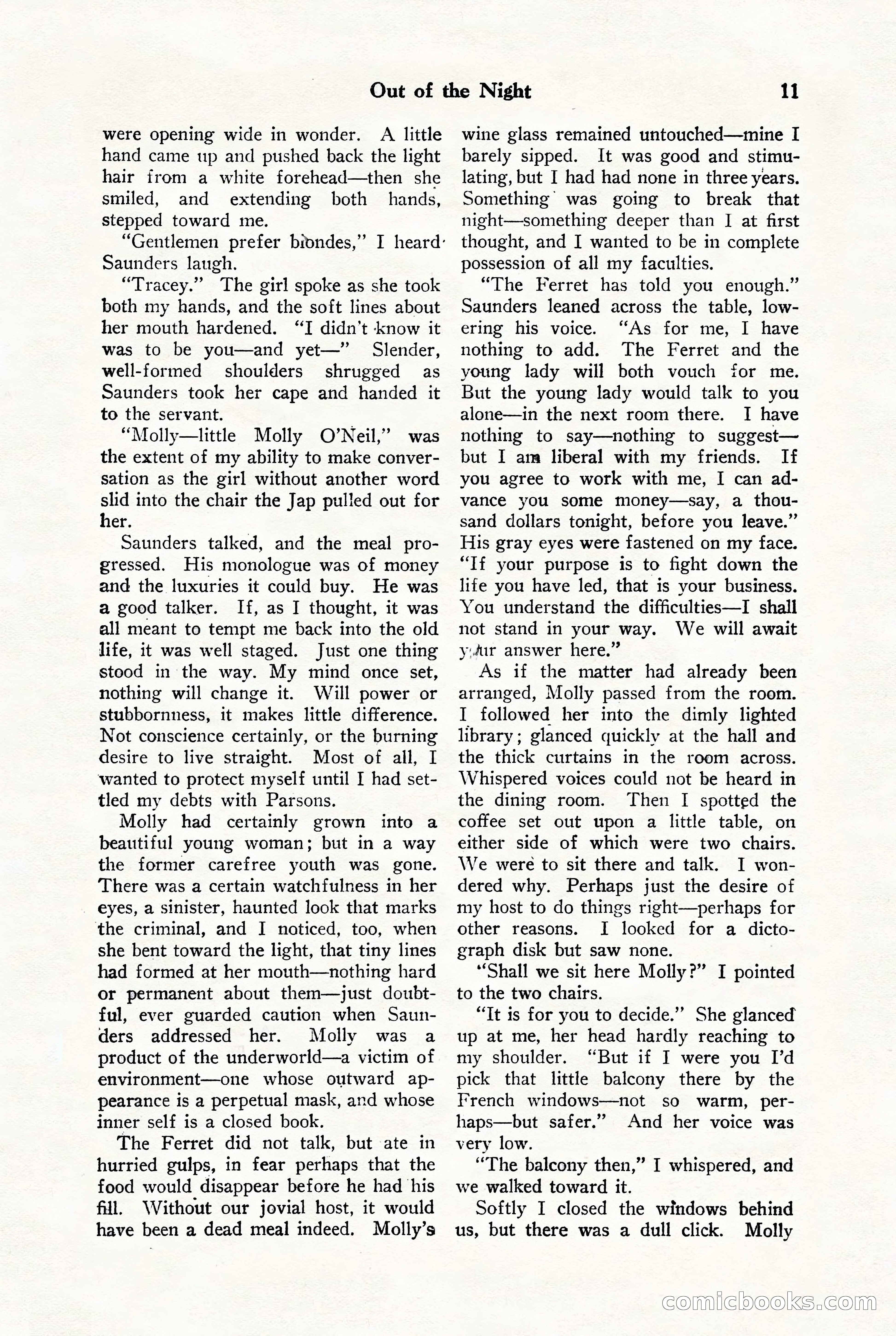 Black Mask, Vol. 9, No. 8 — page 13 of 156