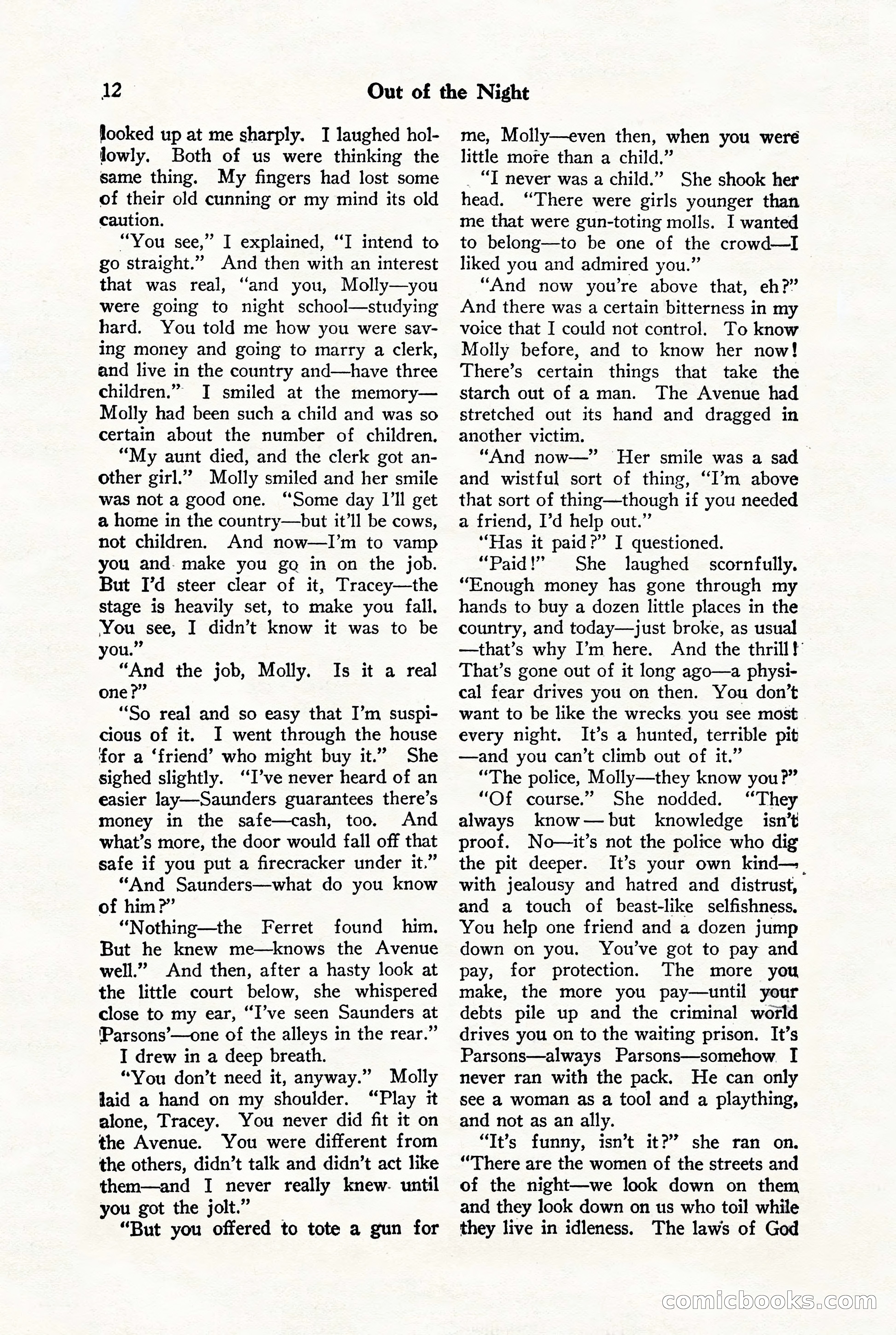 Black Mask, Vol. 9, No. 8 — page 14 of 156