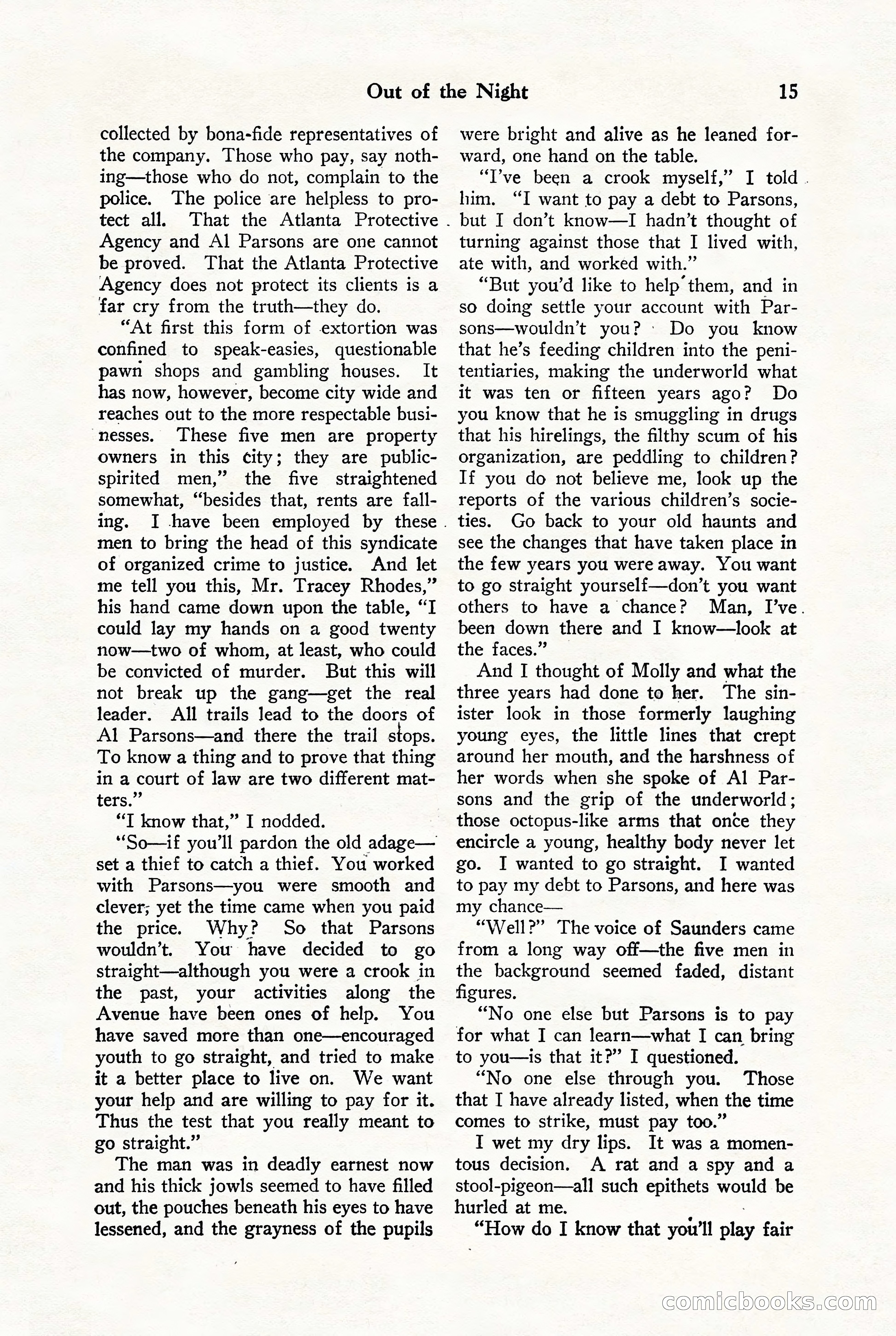 Black Mask, Vol. 9, No. 8 — page 17 of 156