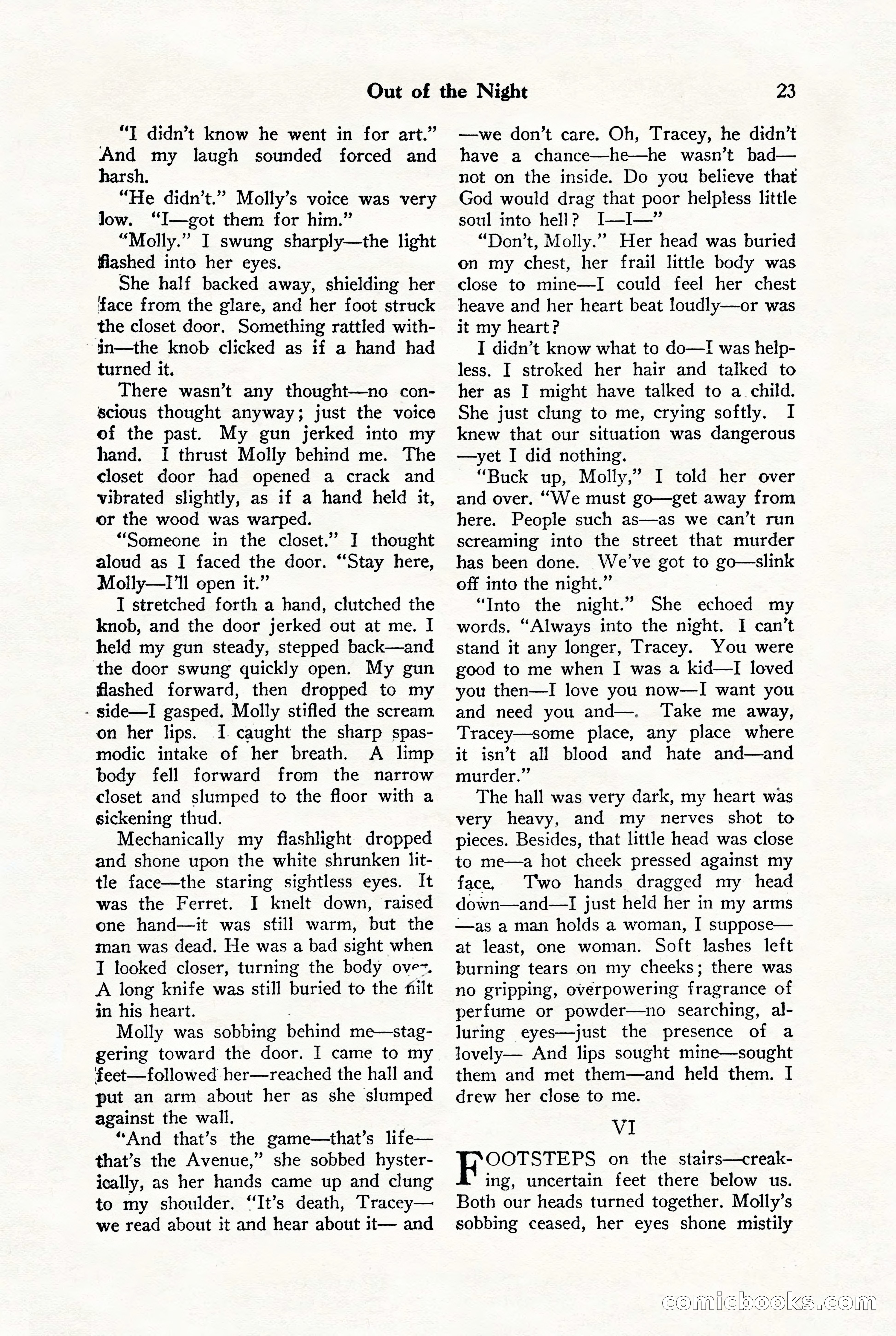 Black Mask, Vol. 9, No. 8 — page 25 of 156