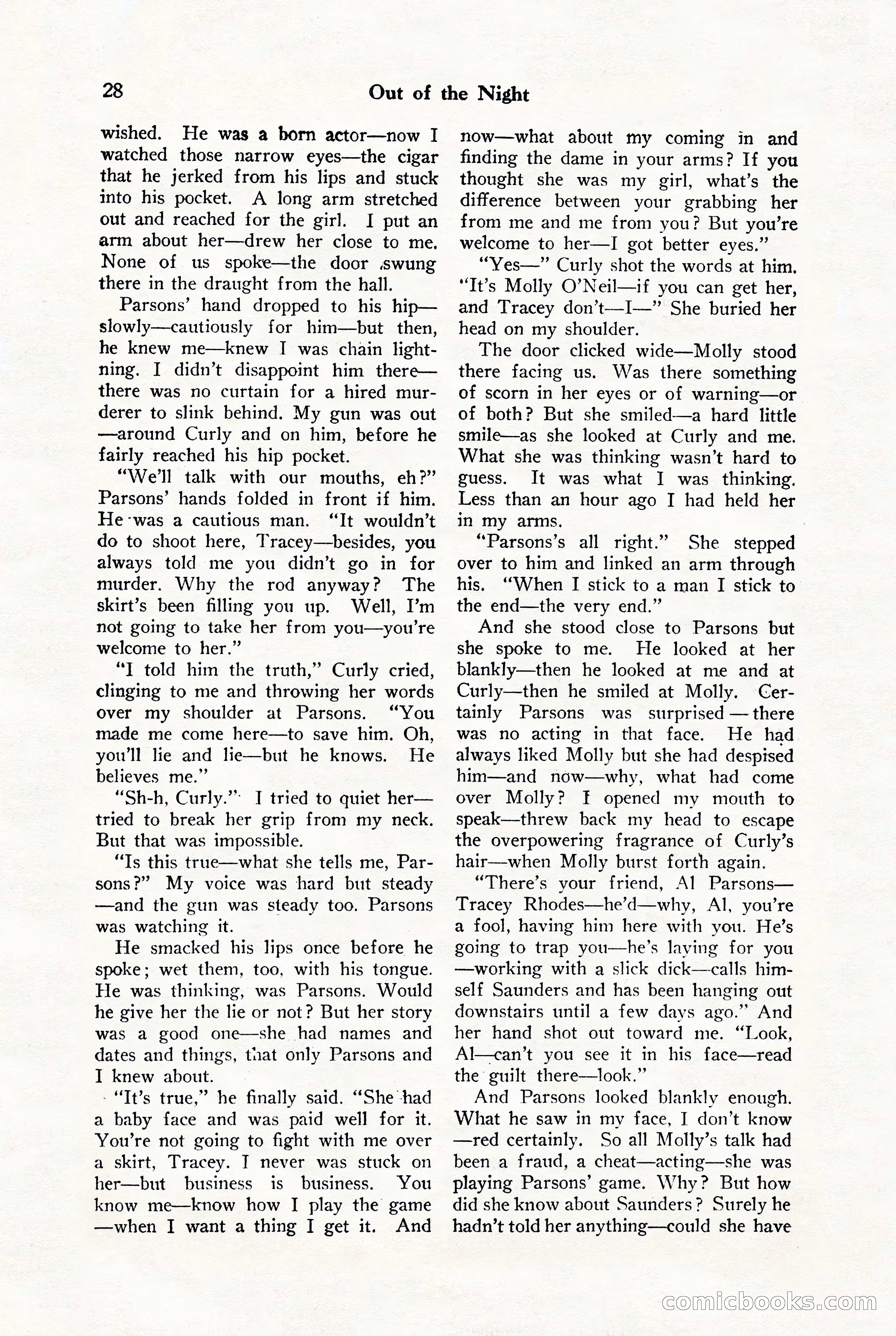 Black Mask, Vol. 9, No. 8 — page 30 of 156