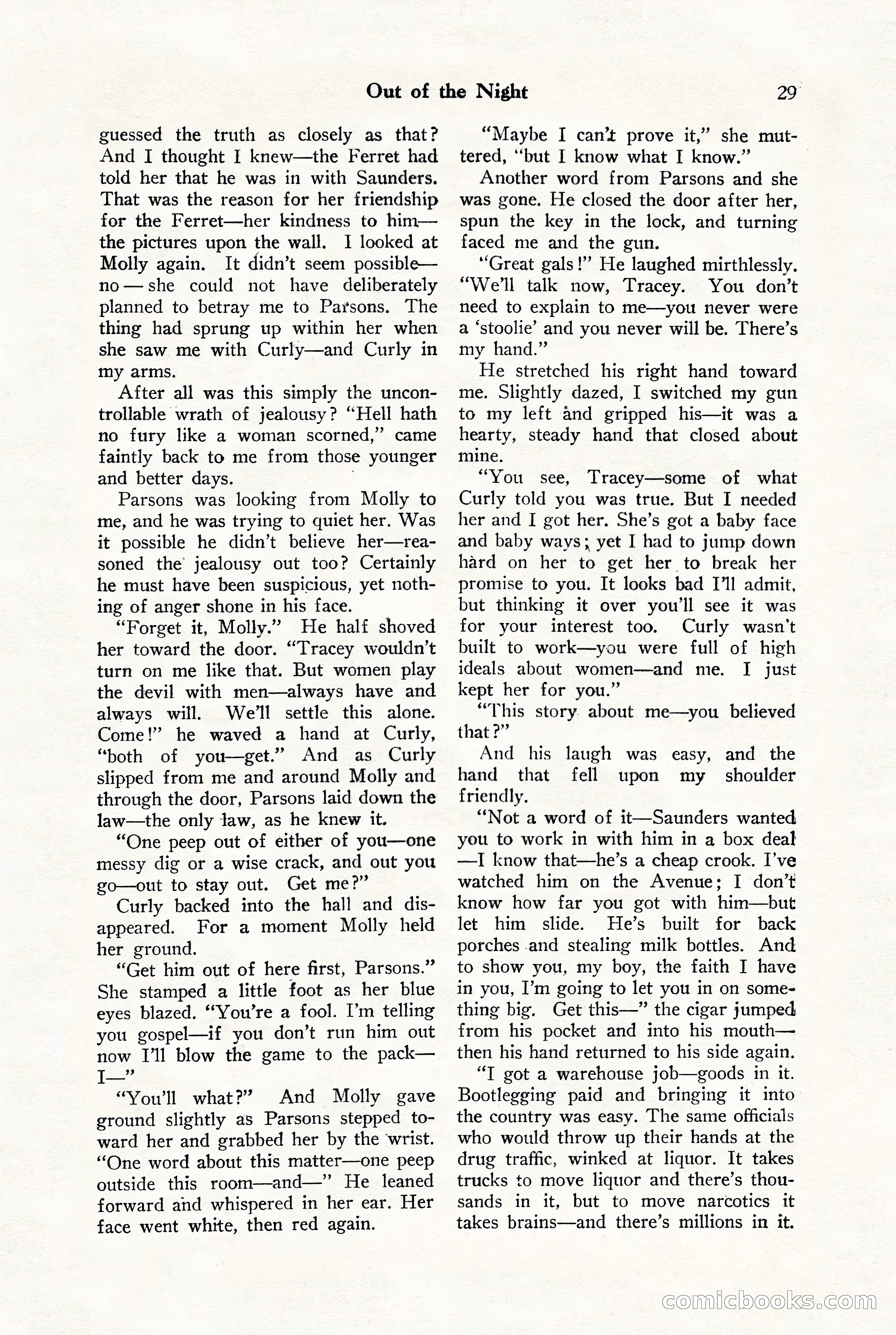 Black Mask, Vol. 9, No. 8 — page 31 of 156
