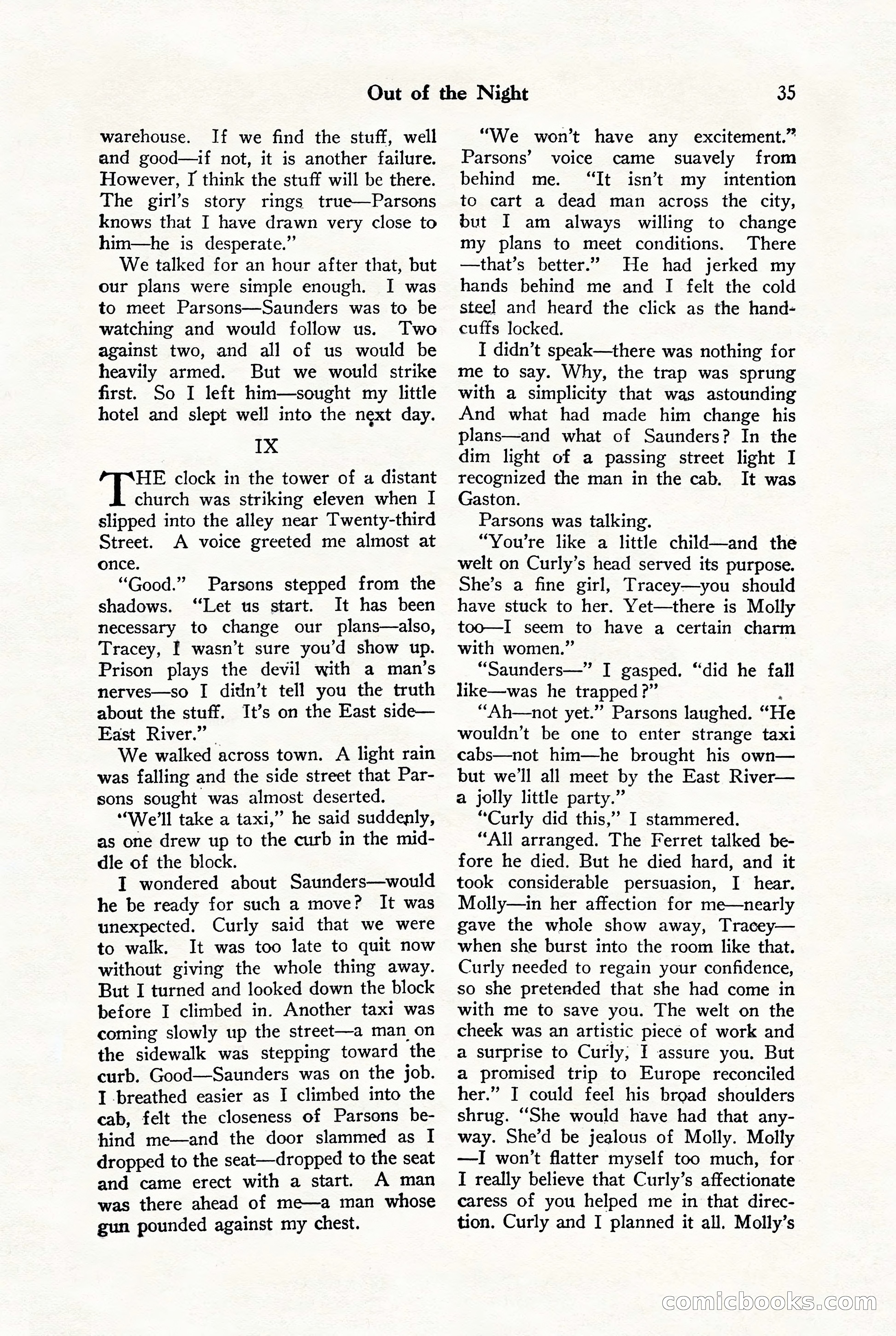 Black Mask, Vol. 9, No. 8 — page 37 of 156