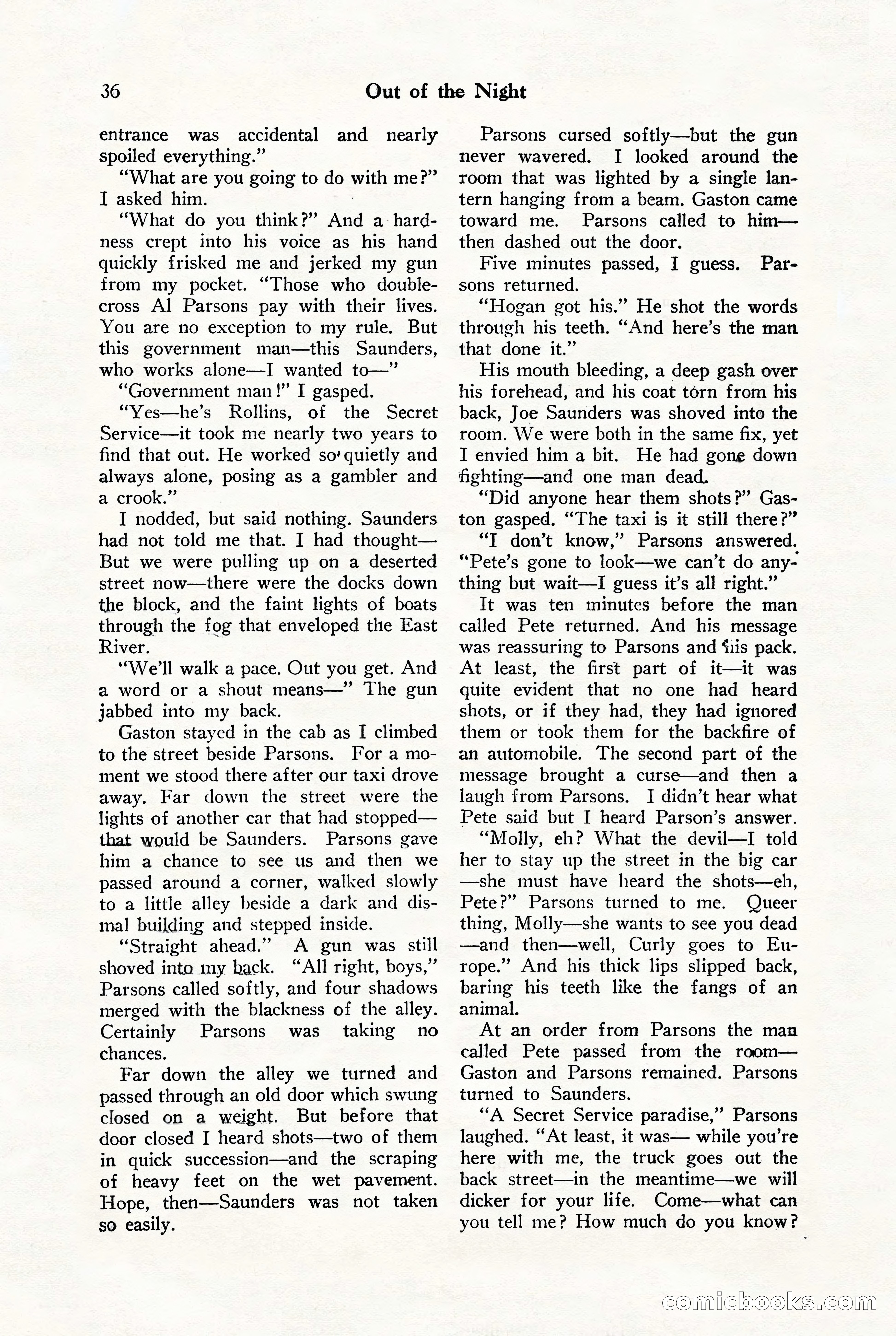 Black Mask, Vol. 9, No. 8 — page 38 of 156