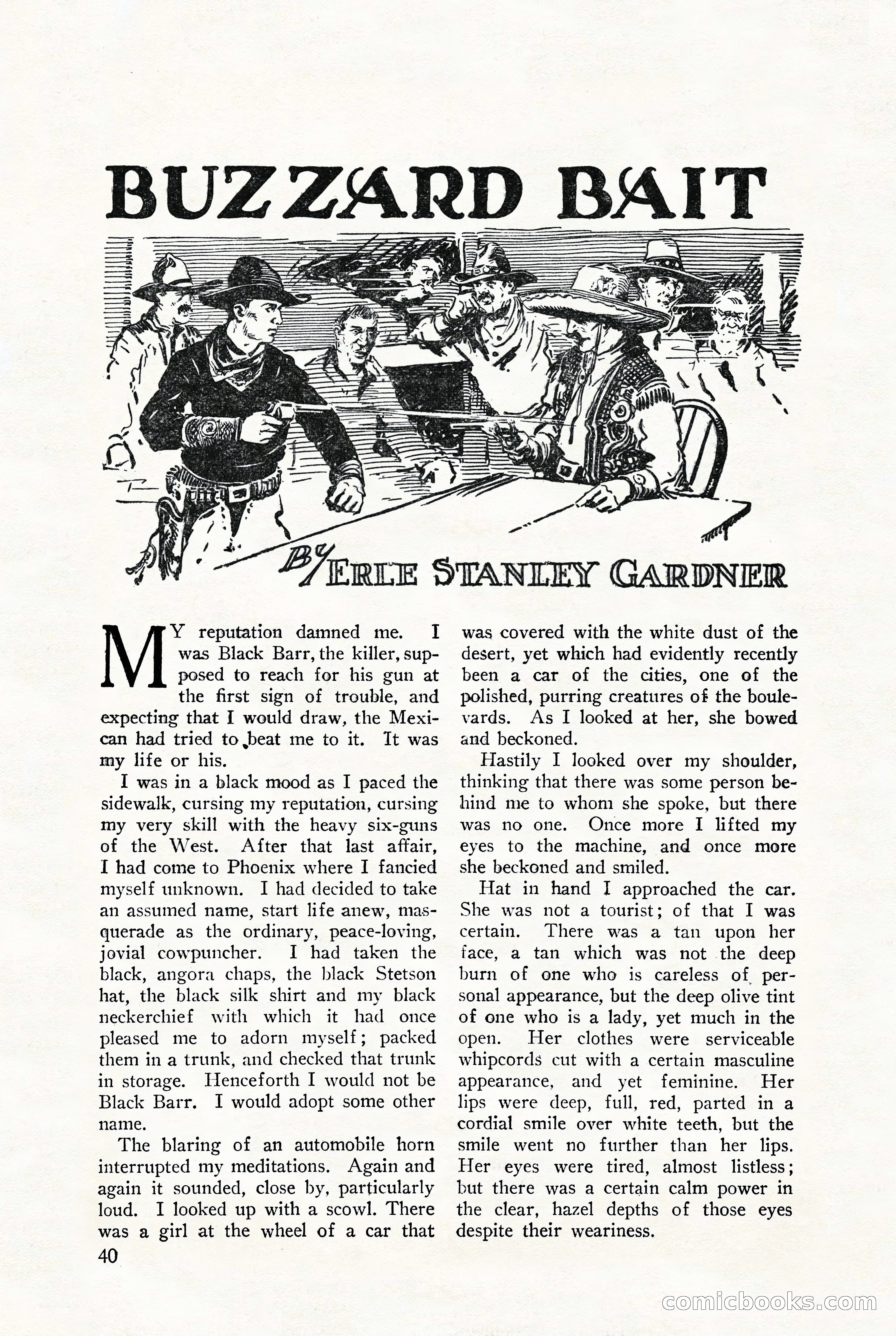 Black Mask, Vol. 9, No. 8 — page 42 of 156