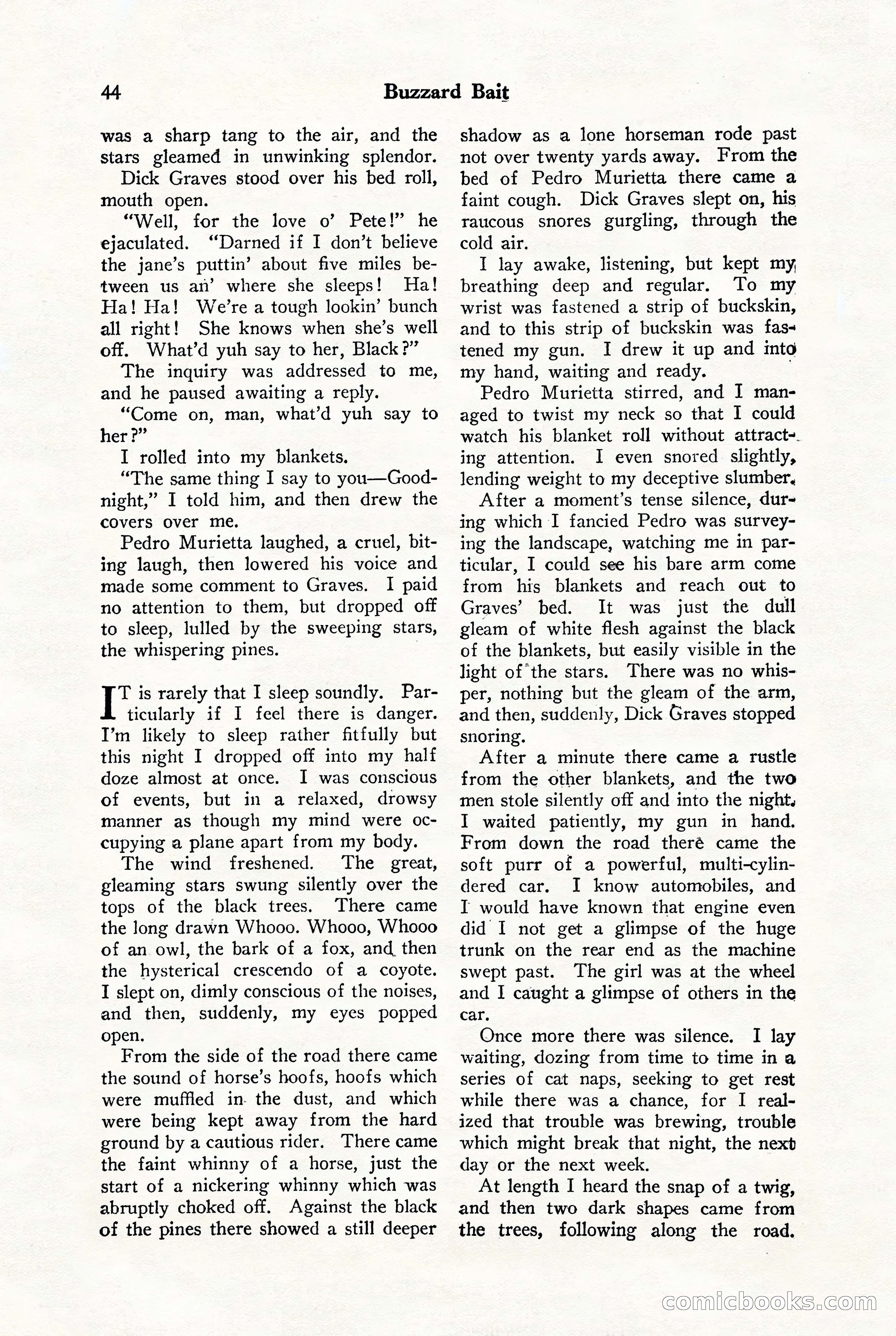 Black Mask, Vol. 9, No. 8 — page 46 of 156