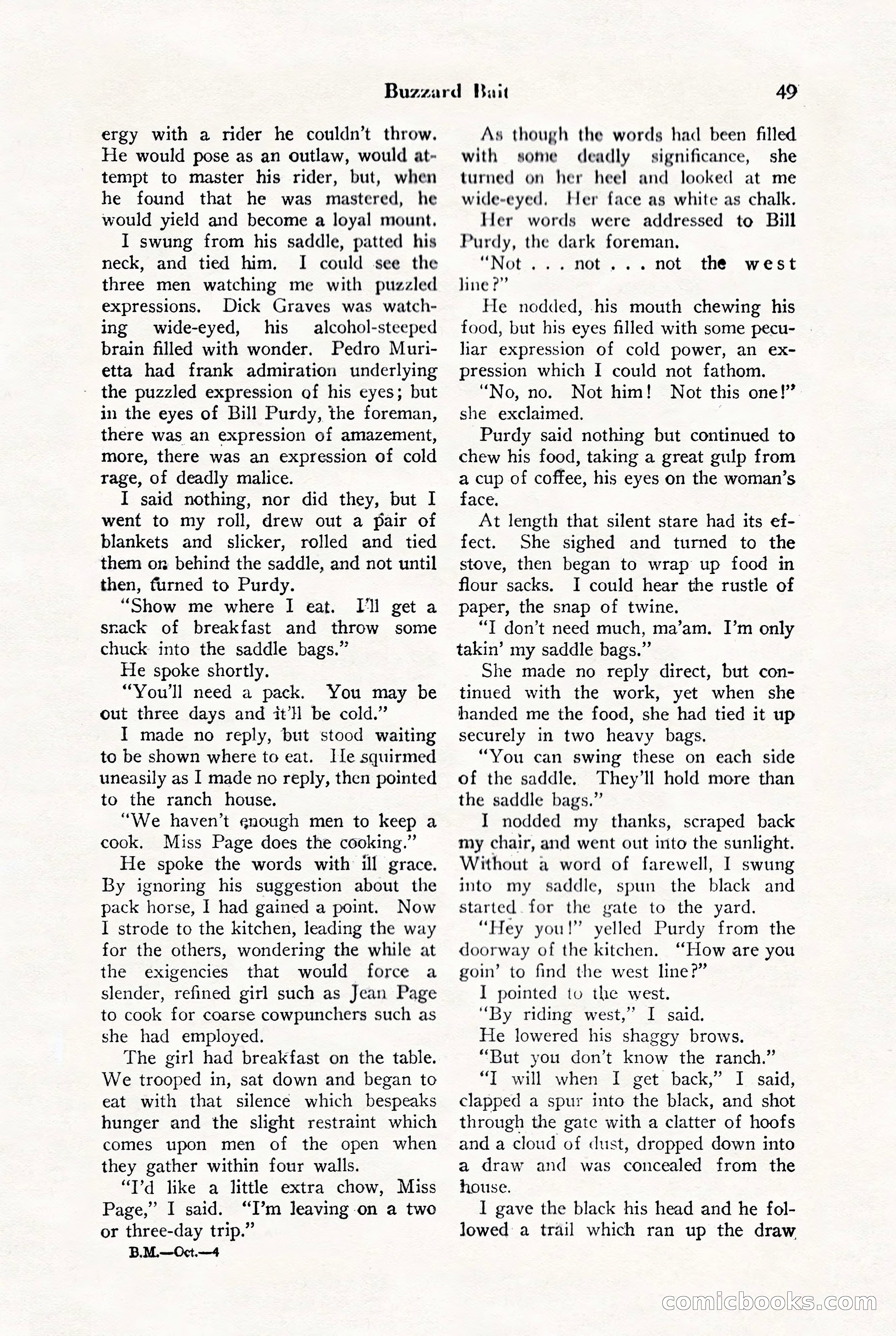 Black Mask, Vol. 9, No. 8 — page 51 of 156