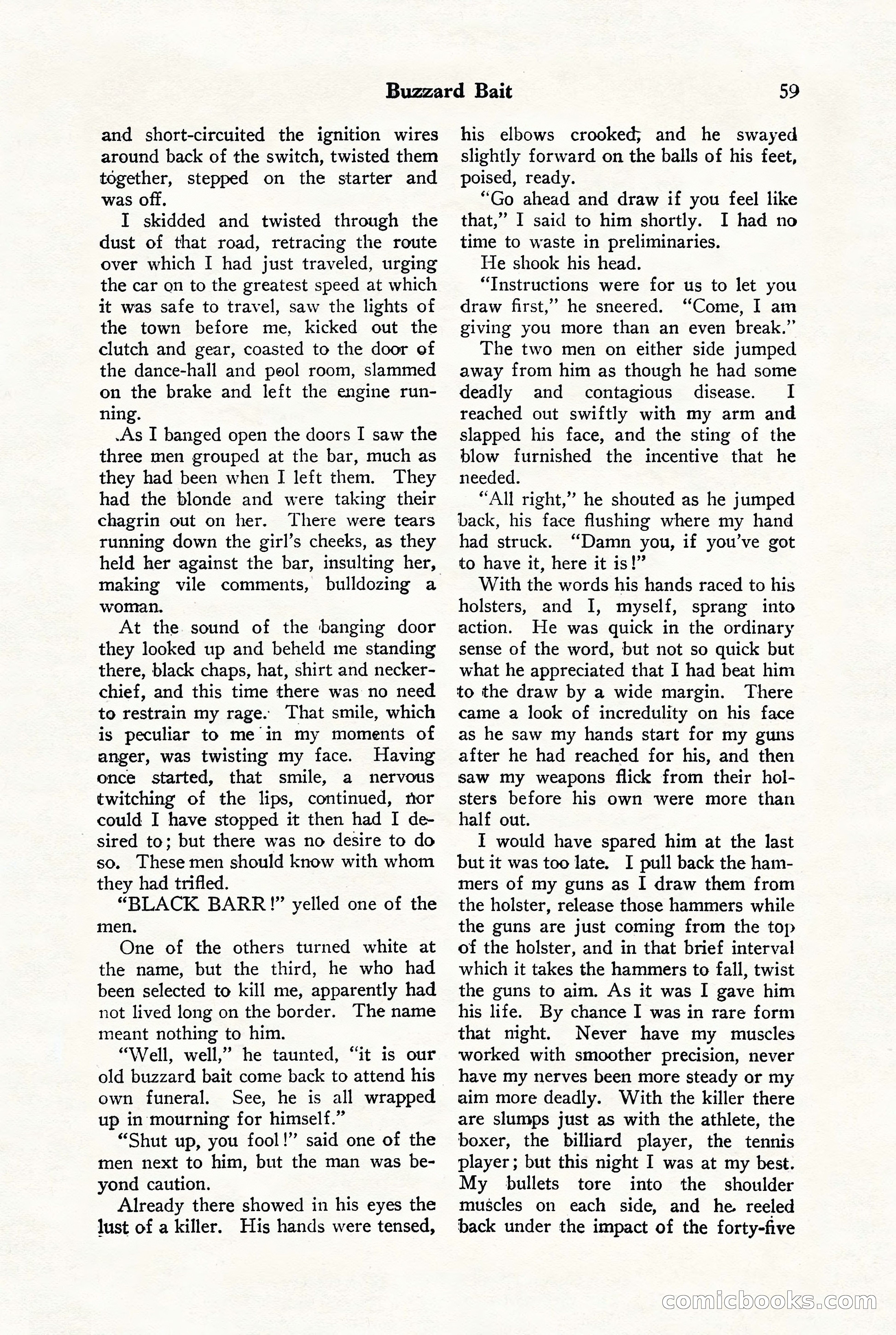 Black Mask, Vol. 9, No. 8 — page 61 of 156