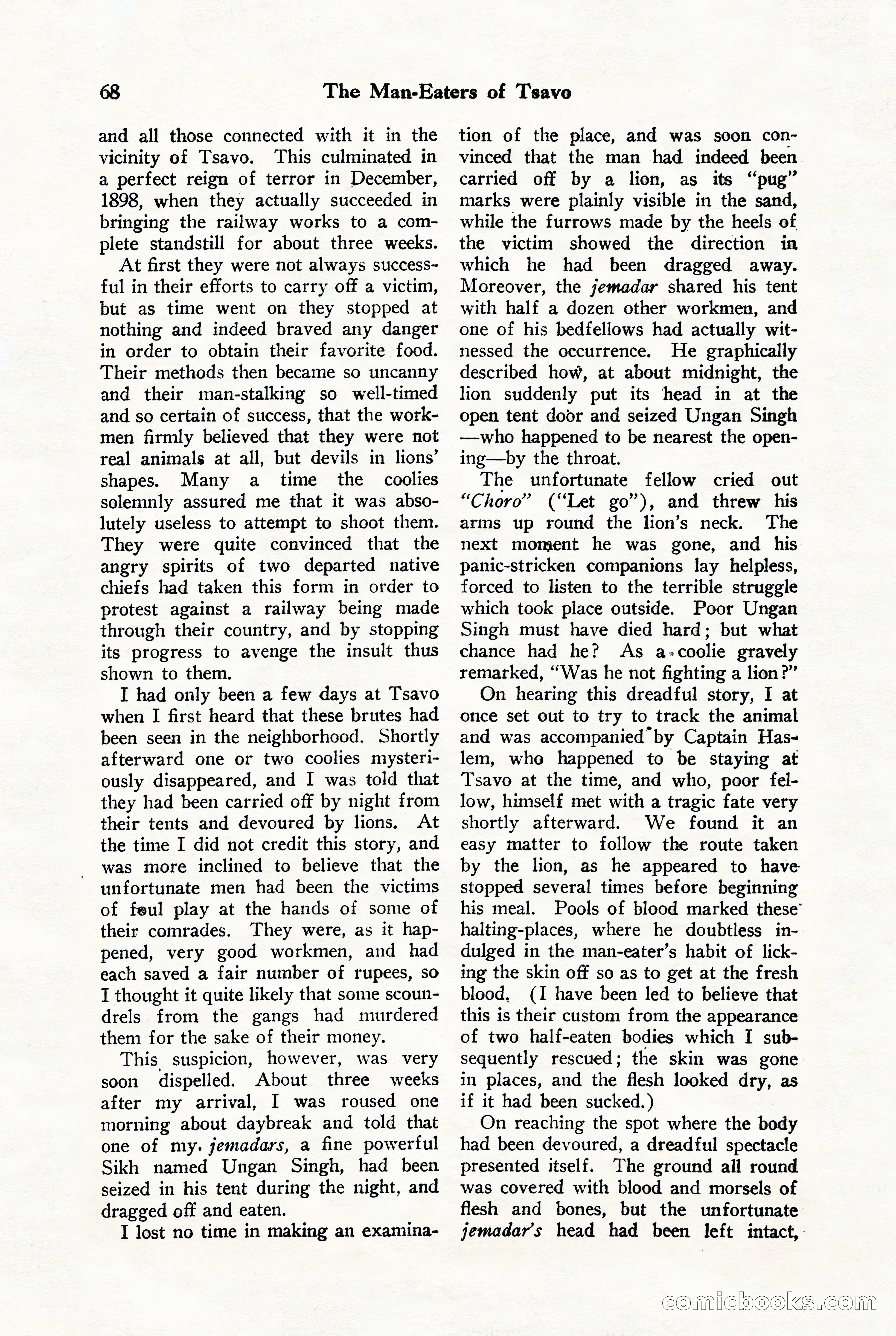 Black Mask, Vol. 9, No. 8 — page 70 of 156