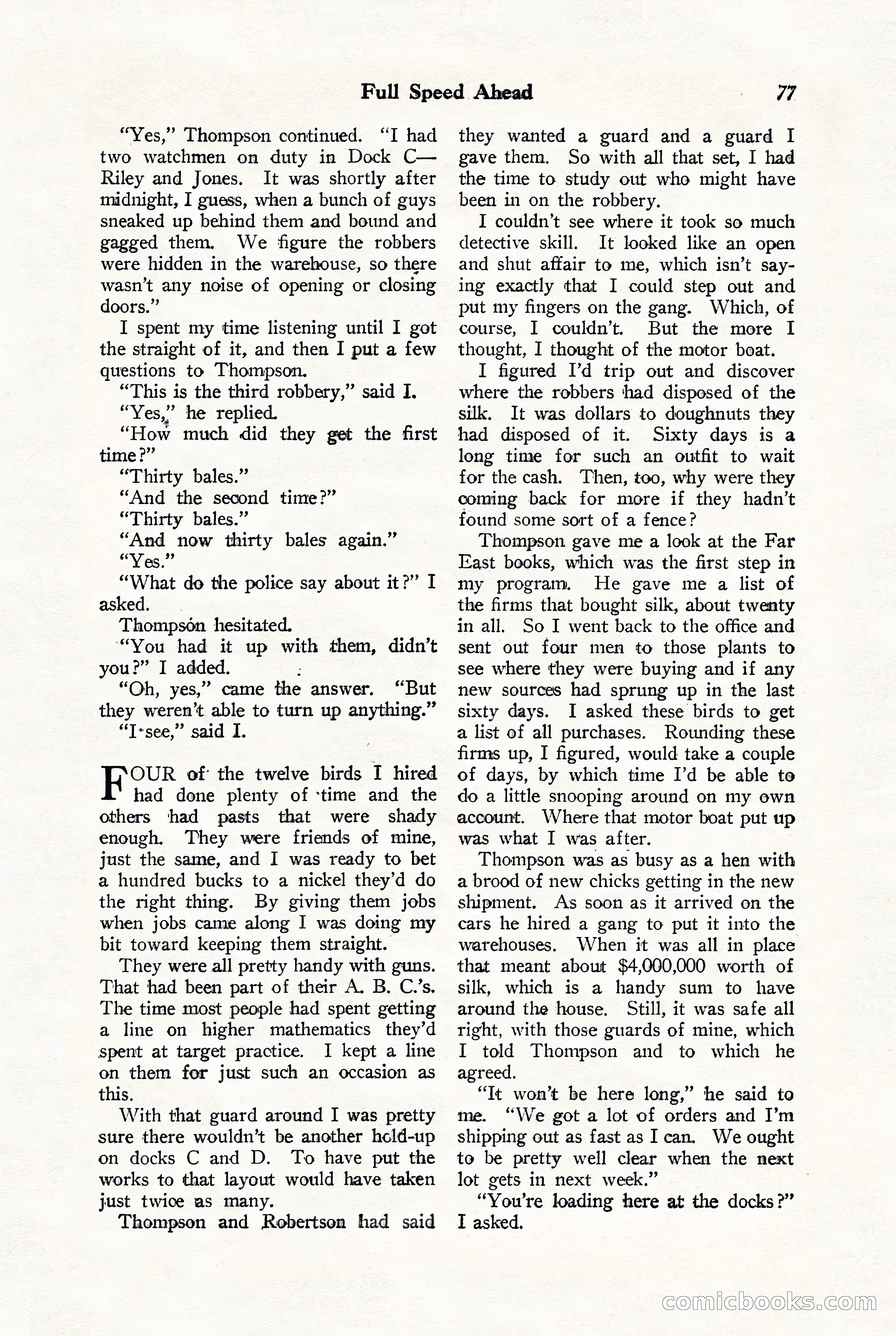Black Mask, Vol. 9, No. 8 — page 79 of 156