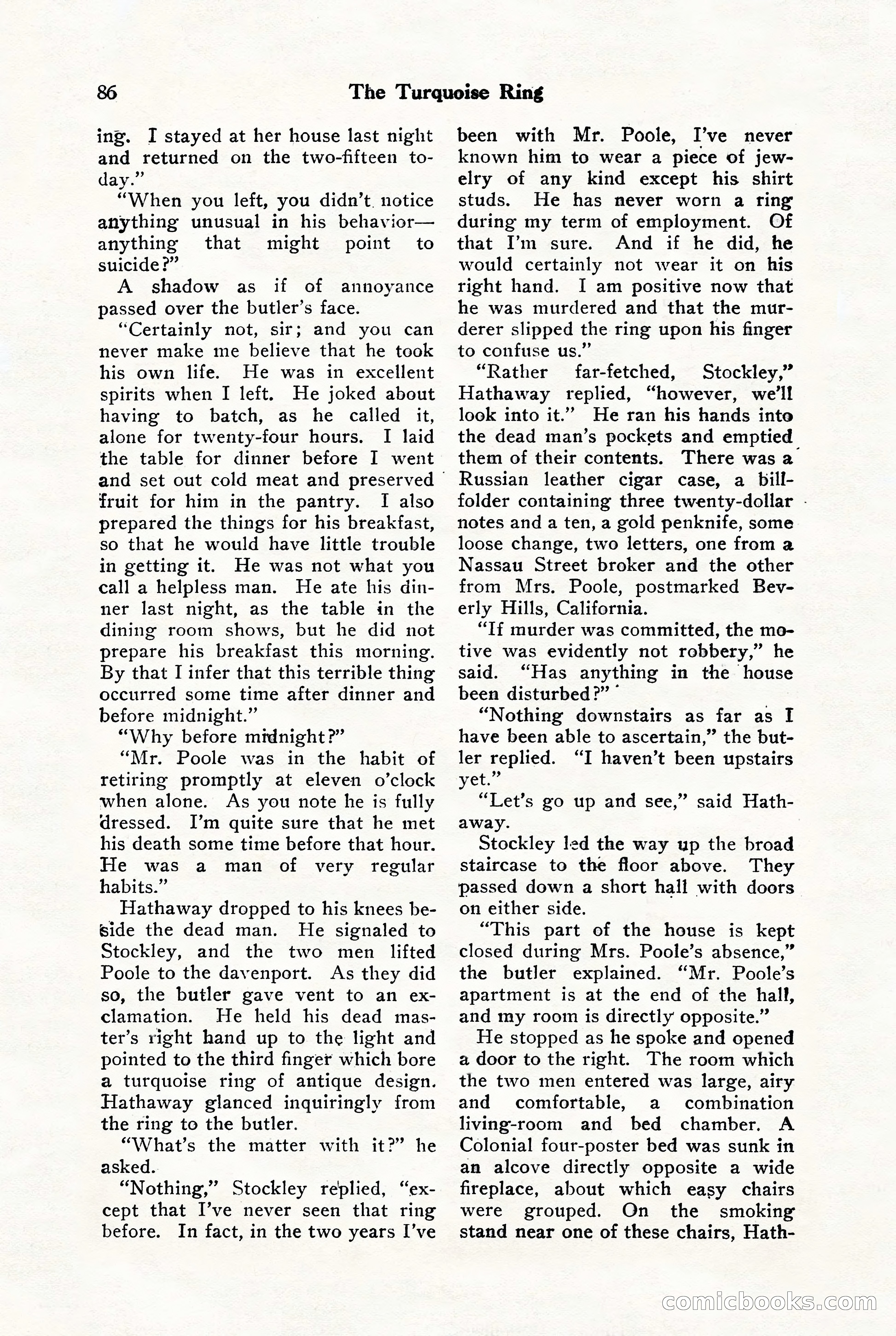 Black Mask, Vol. 9, No. 8 — page 88 of 156