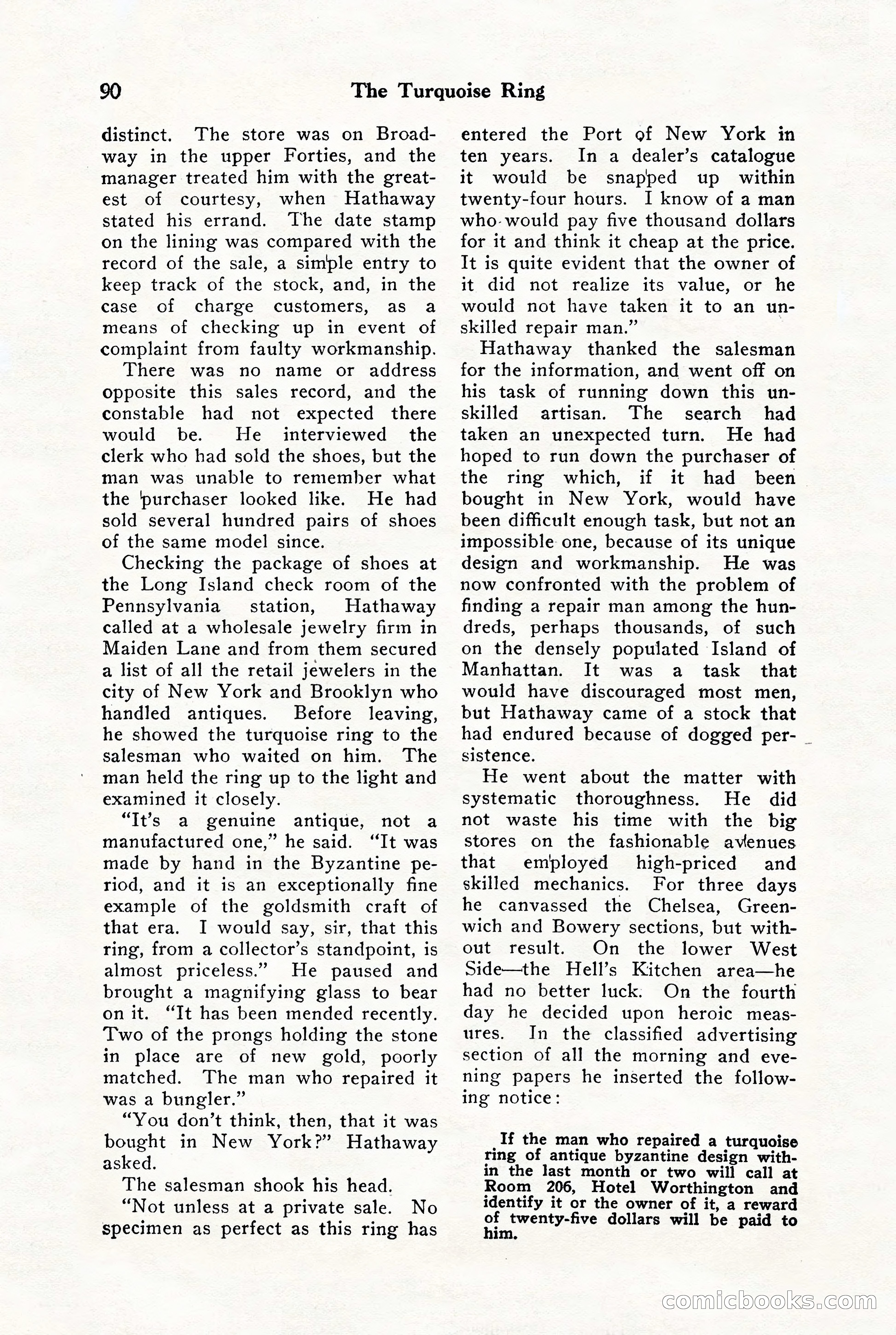 Black Mask, Vol. 9, No. 8 — page 92 of 156