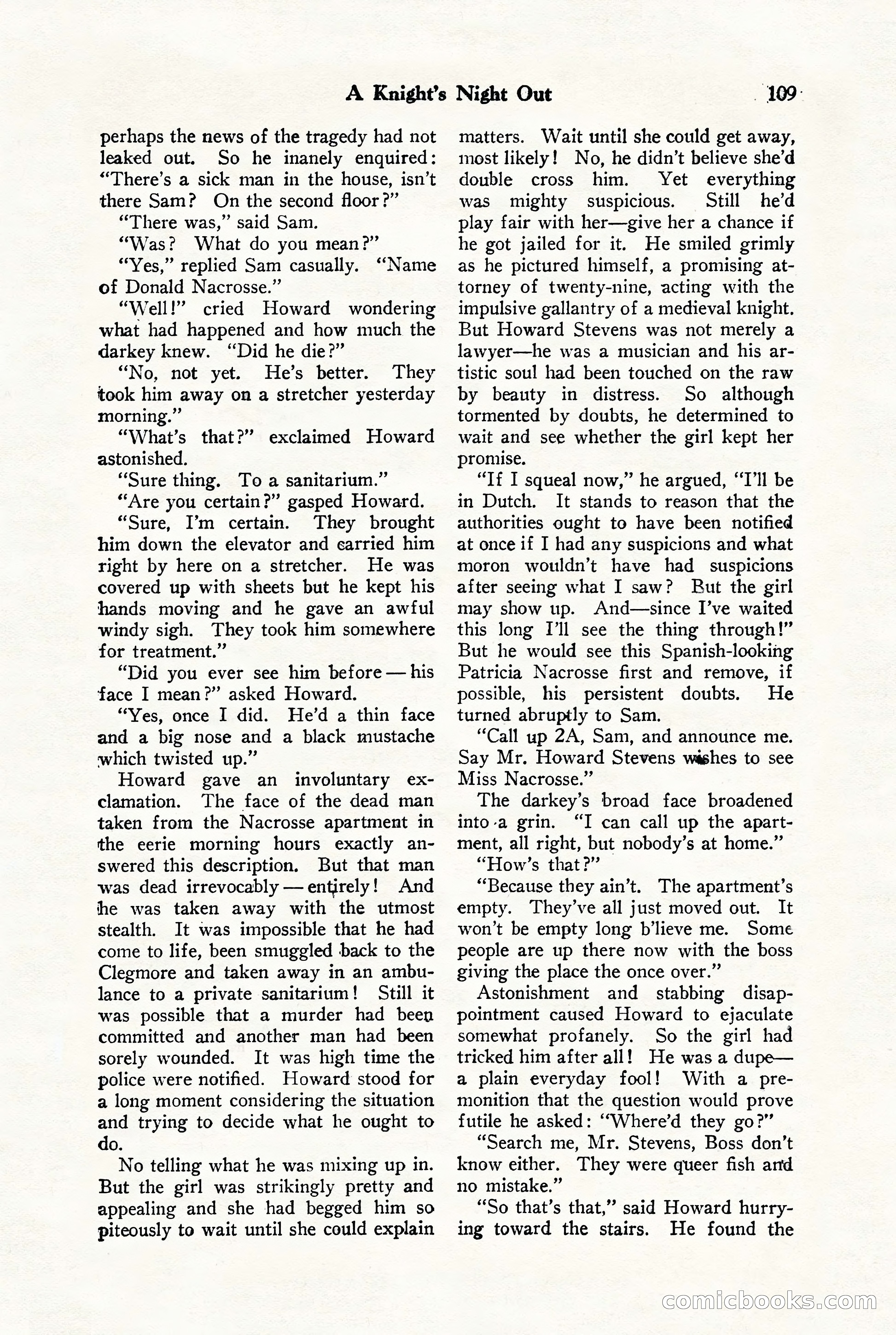 Black Mask, Vol. 9, No. 8 — page 111 of 156