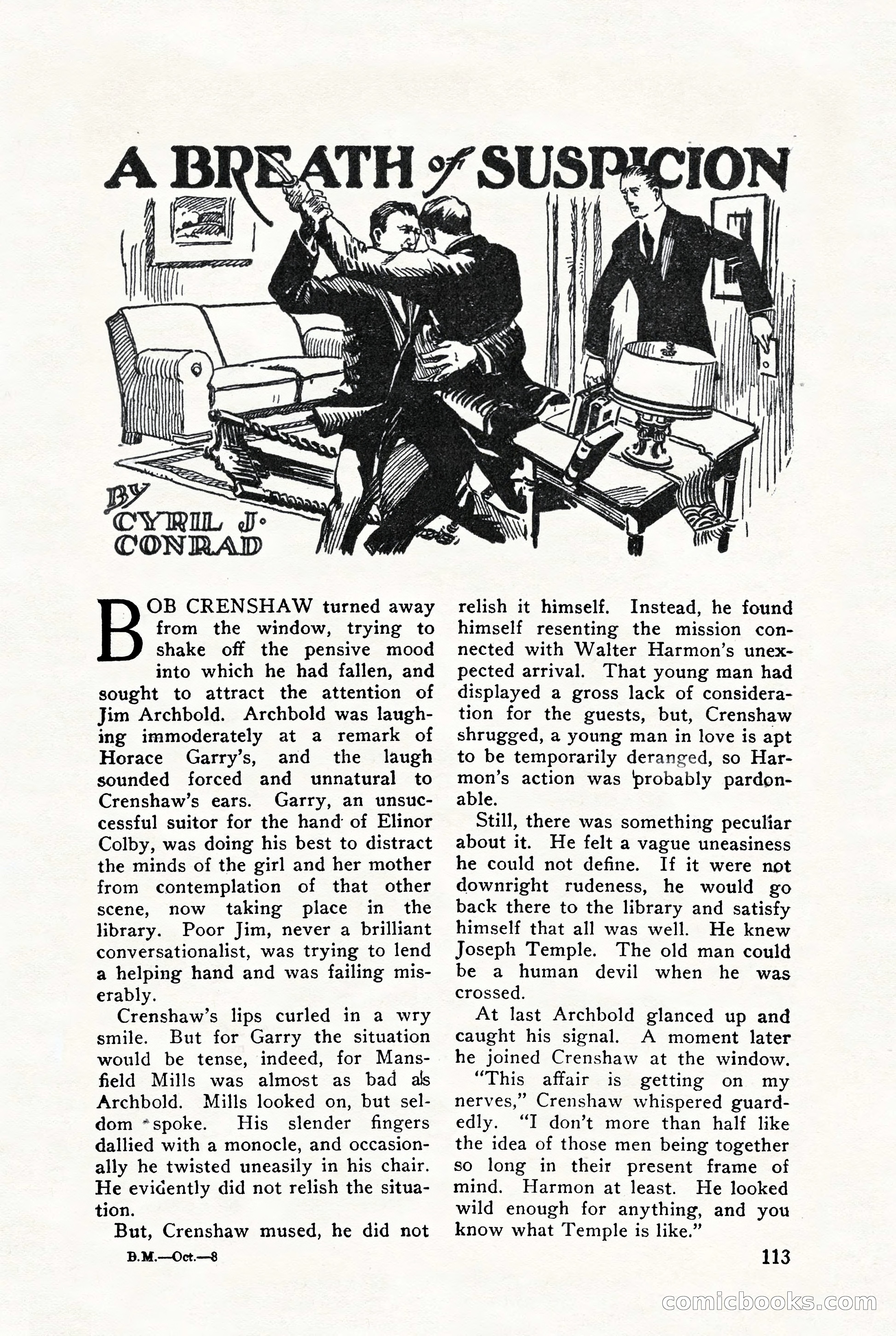 Black Mask, Vol. 9, No. 8 — page 115 of 156