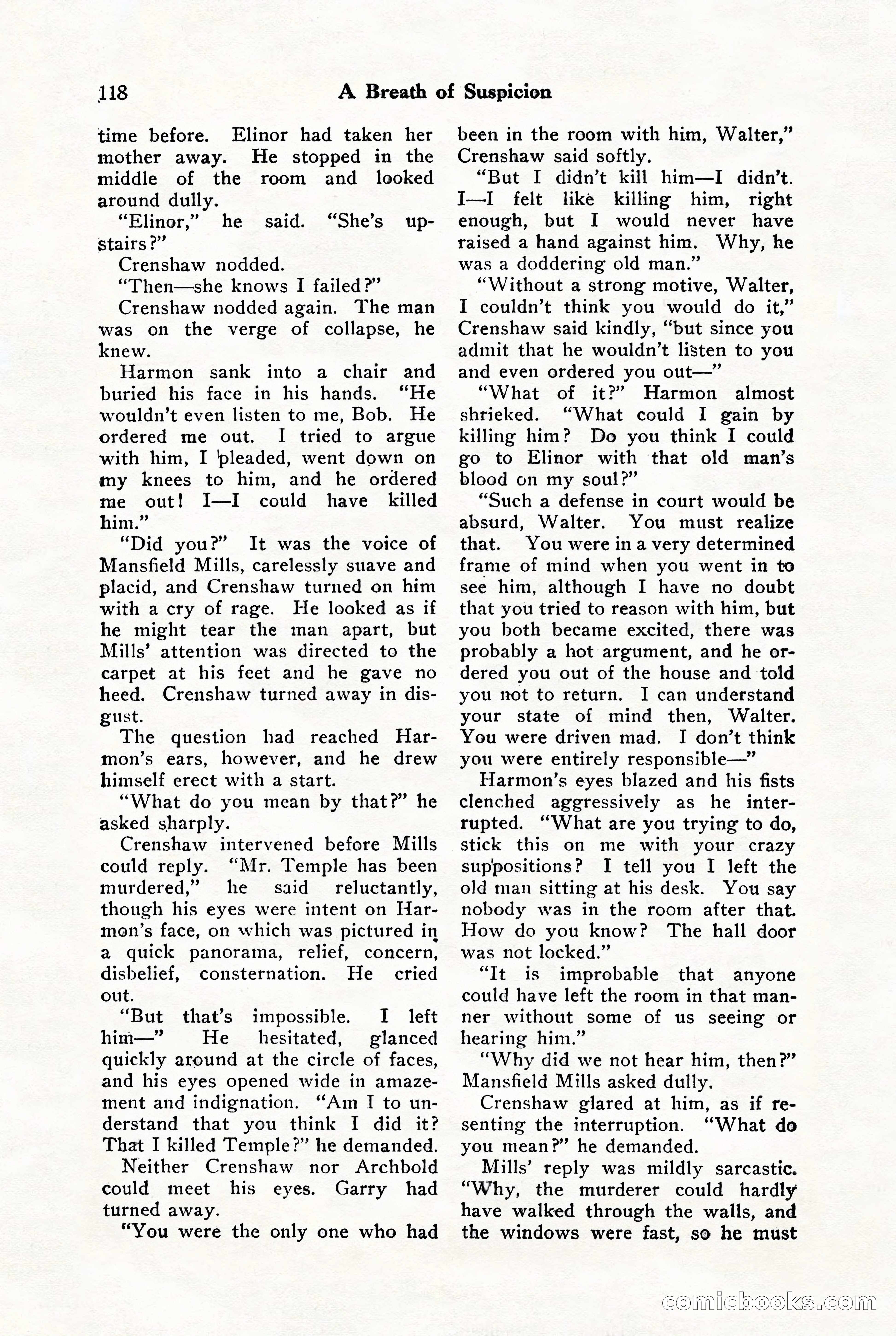 Black Mask, Vol. 9, No. 8 — page 120 of 156