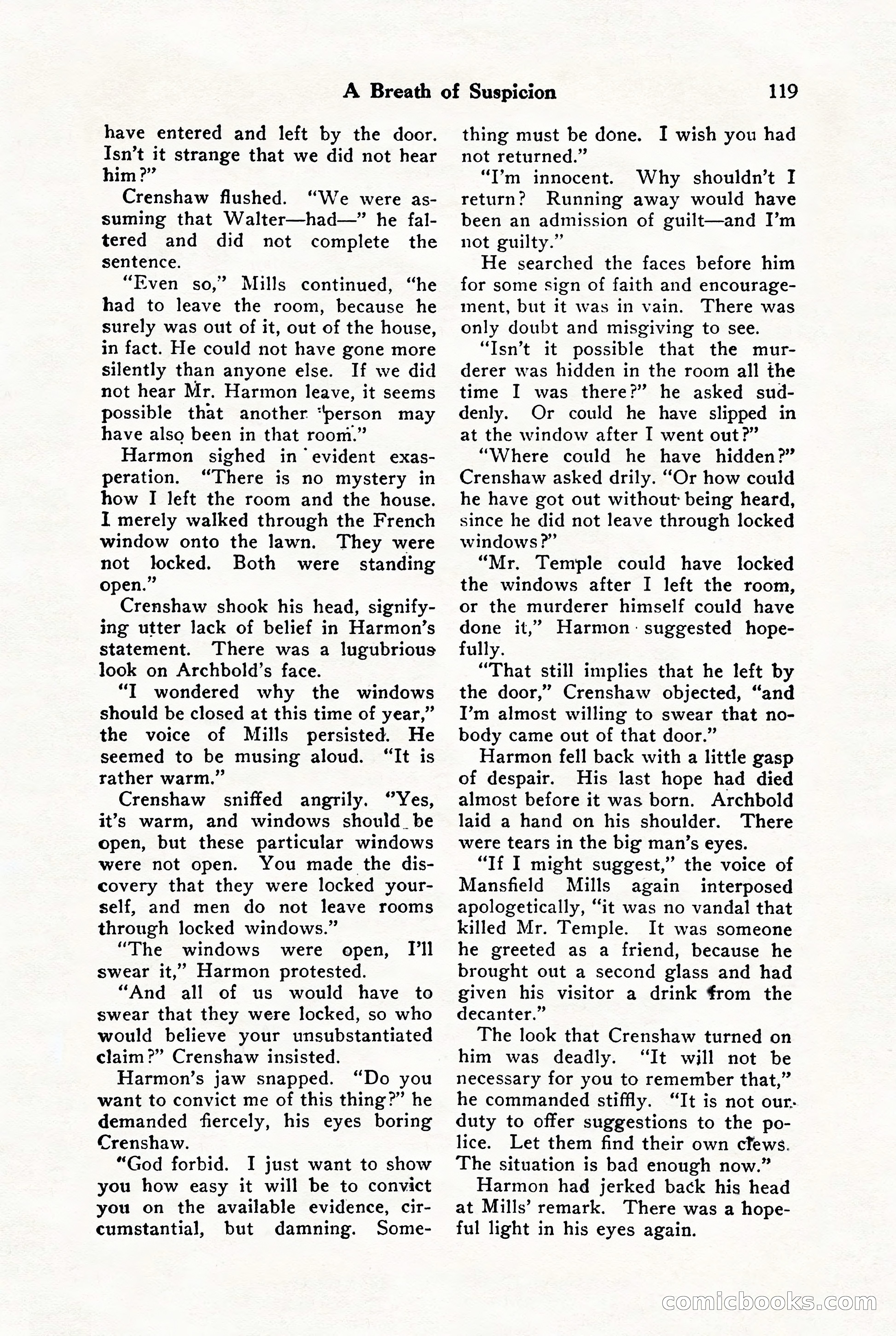 Black Mask, Vol. 9, No. 8 — page 121 of 156