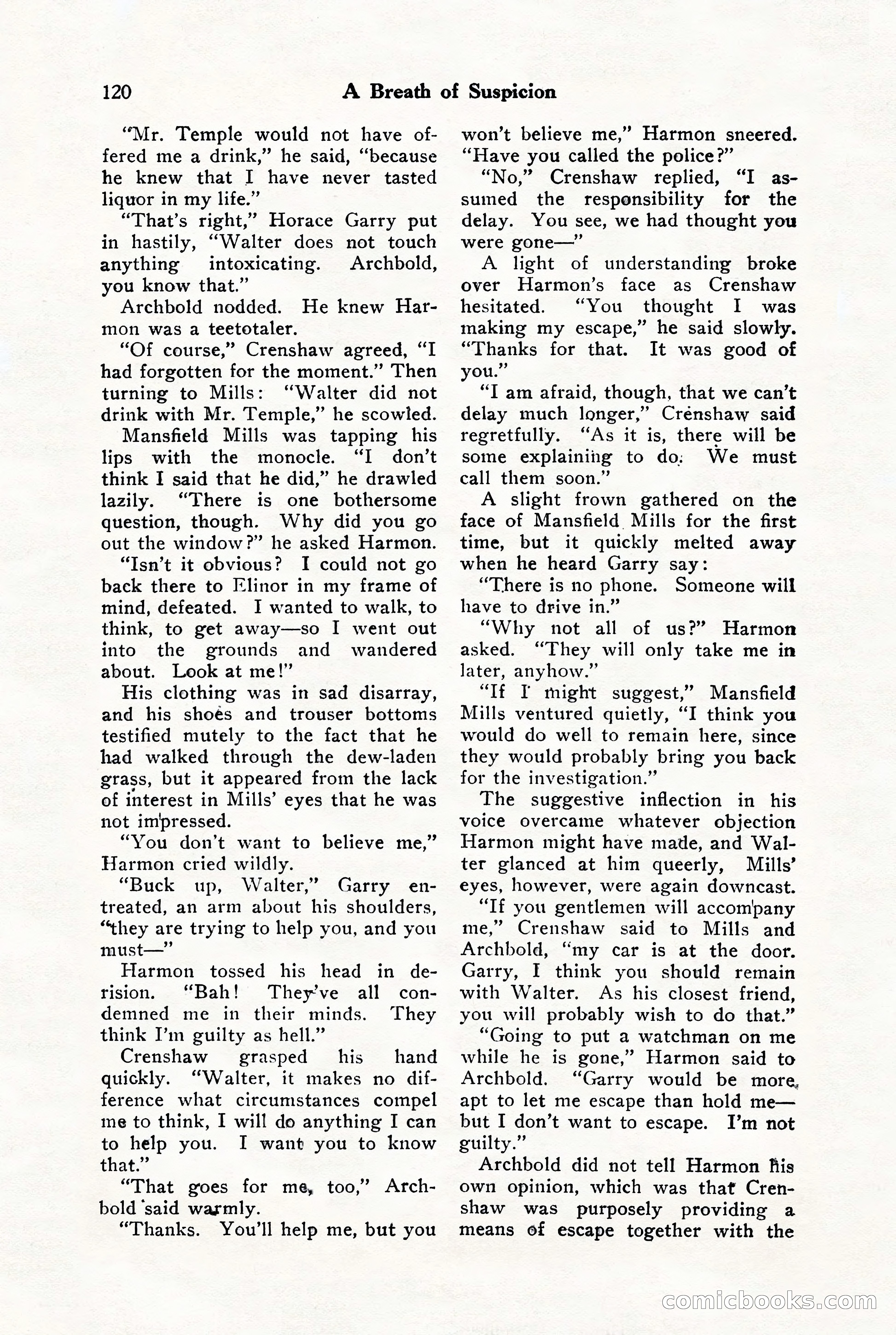 Black Mask, Vol. 9, No. 8 — page 122 of 156