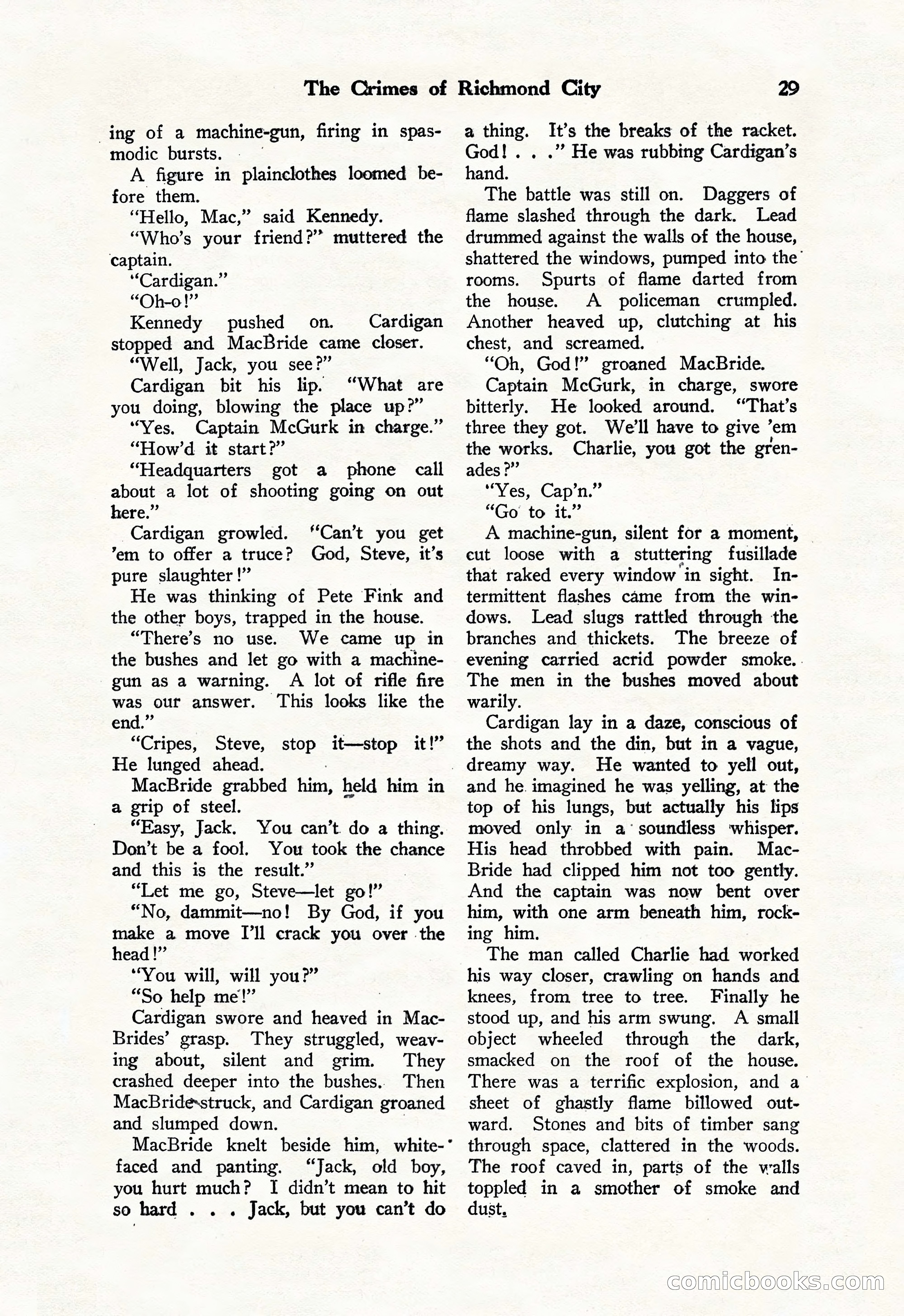 Black Mask, Vol. 11 No. 7 — page 31 of 148