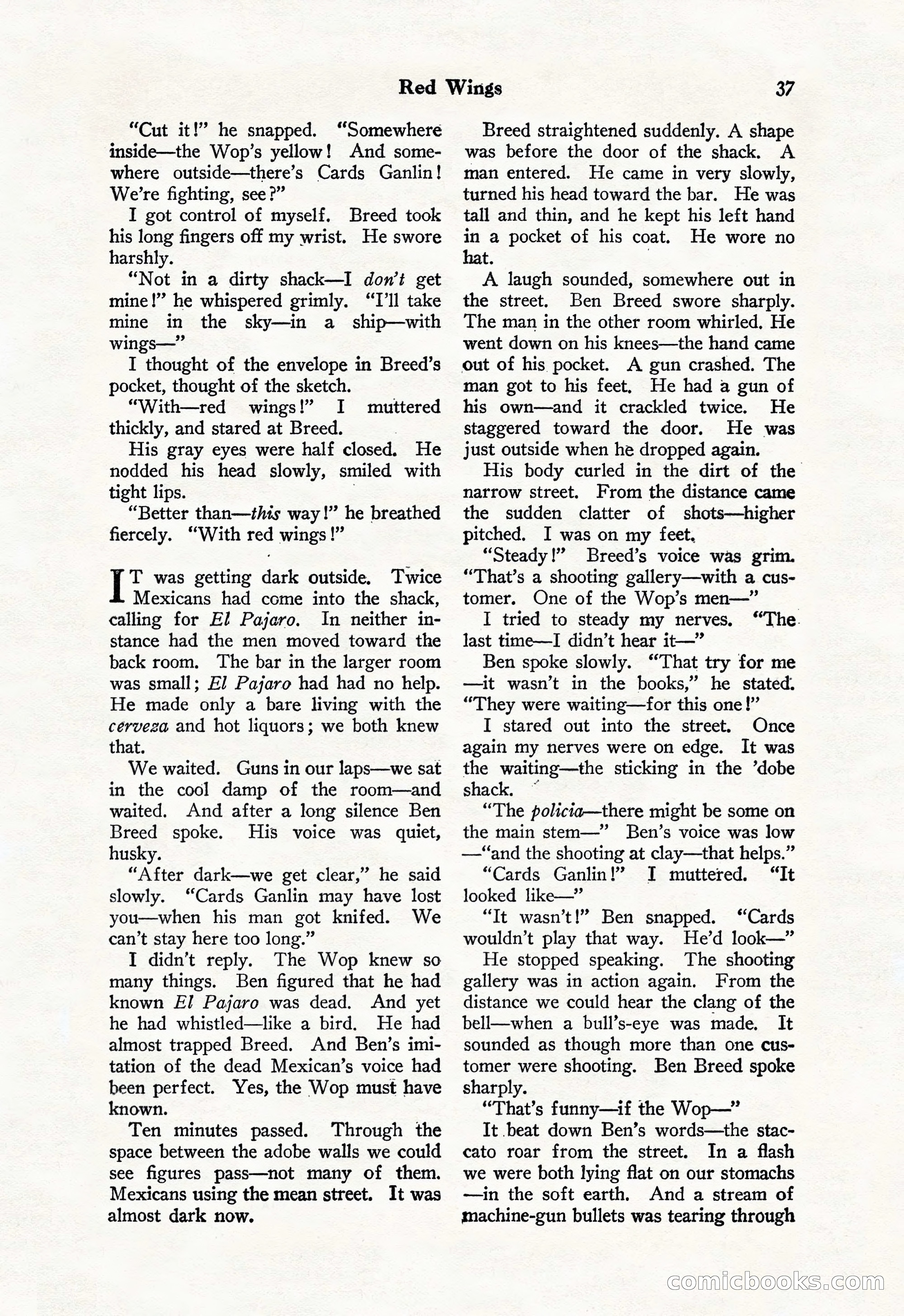 Black Mask, Vol. 11 No. 7 — page 39 of 148