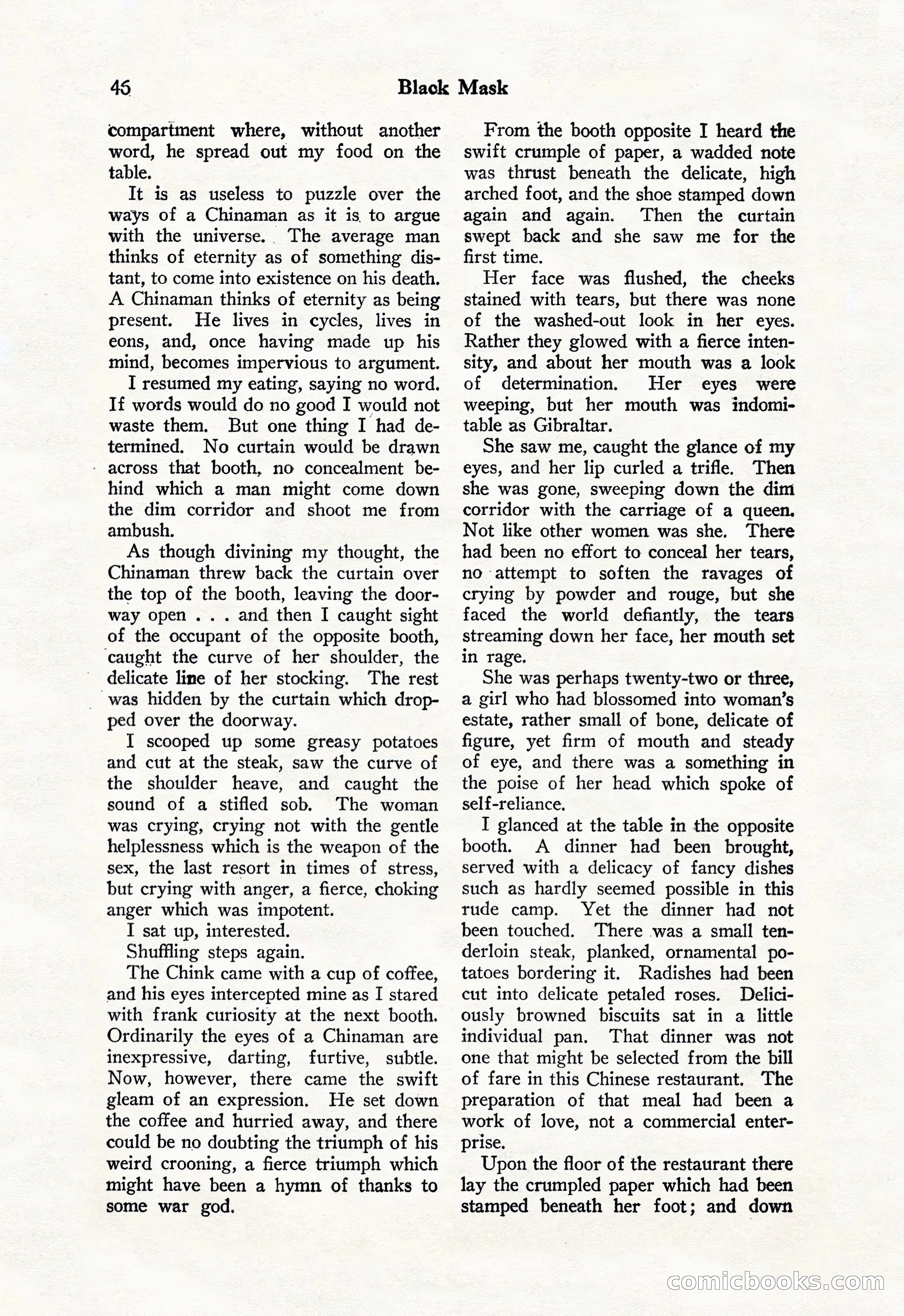 Black Mask, Vol. 11 No. 7 — page 48 of 148