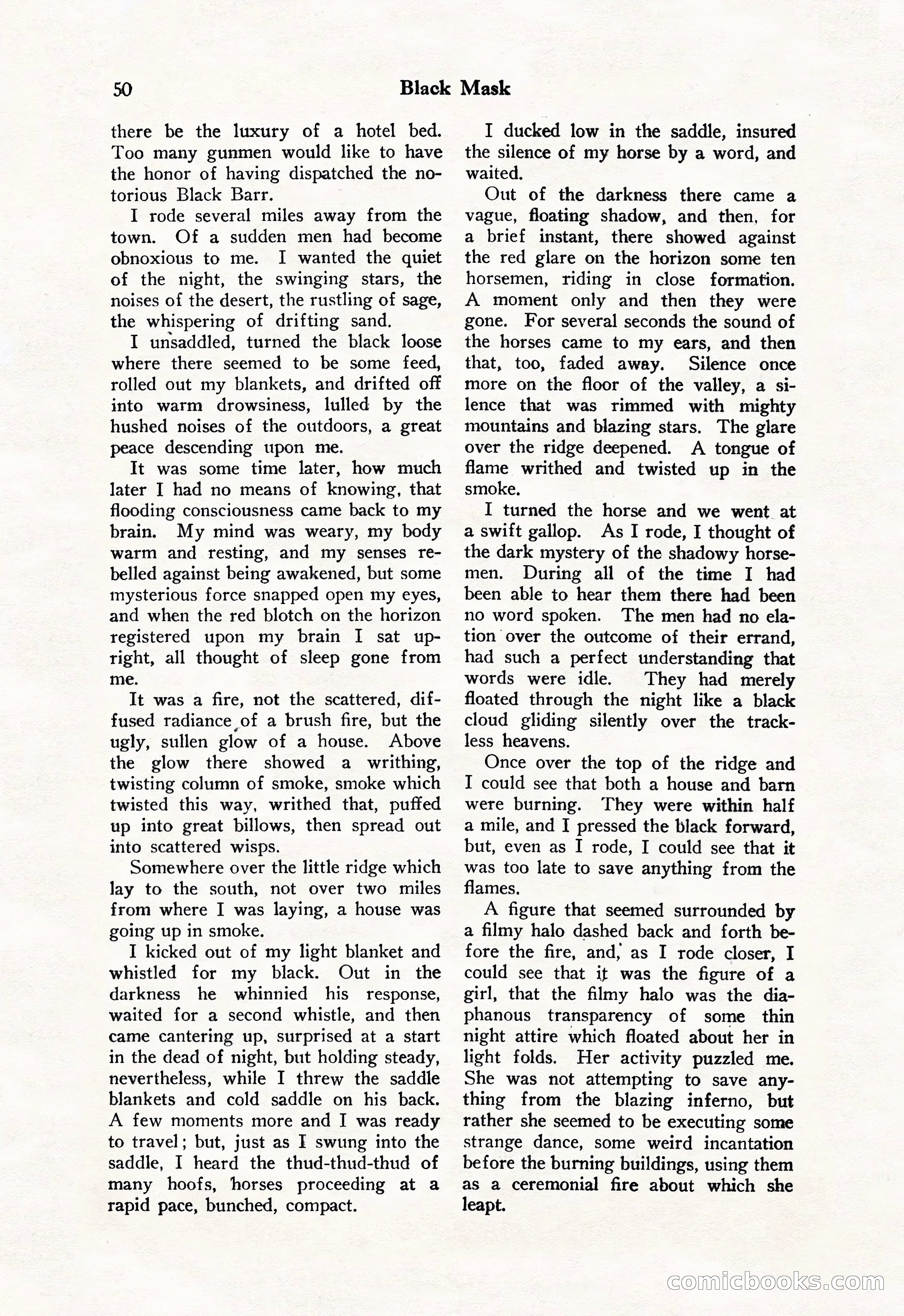 Black Mask, Vol. 11 No. 7 — page 52 of 148