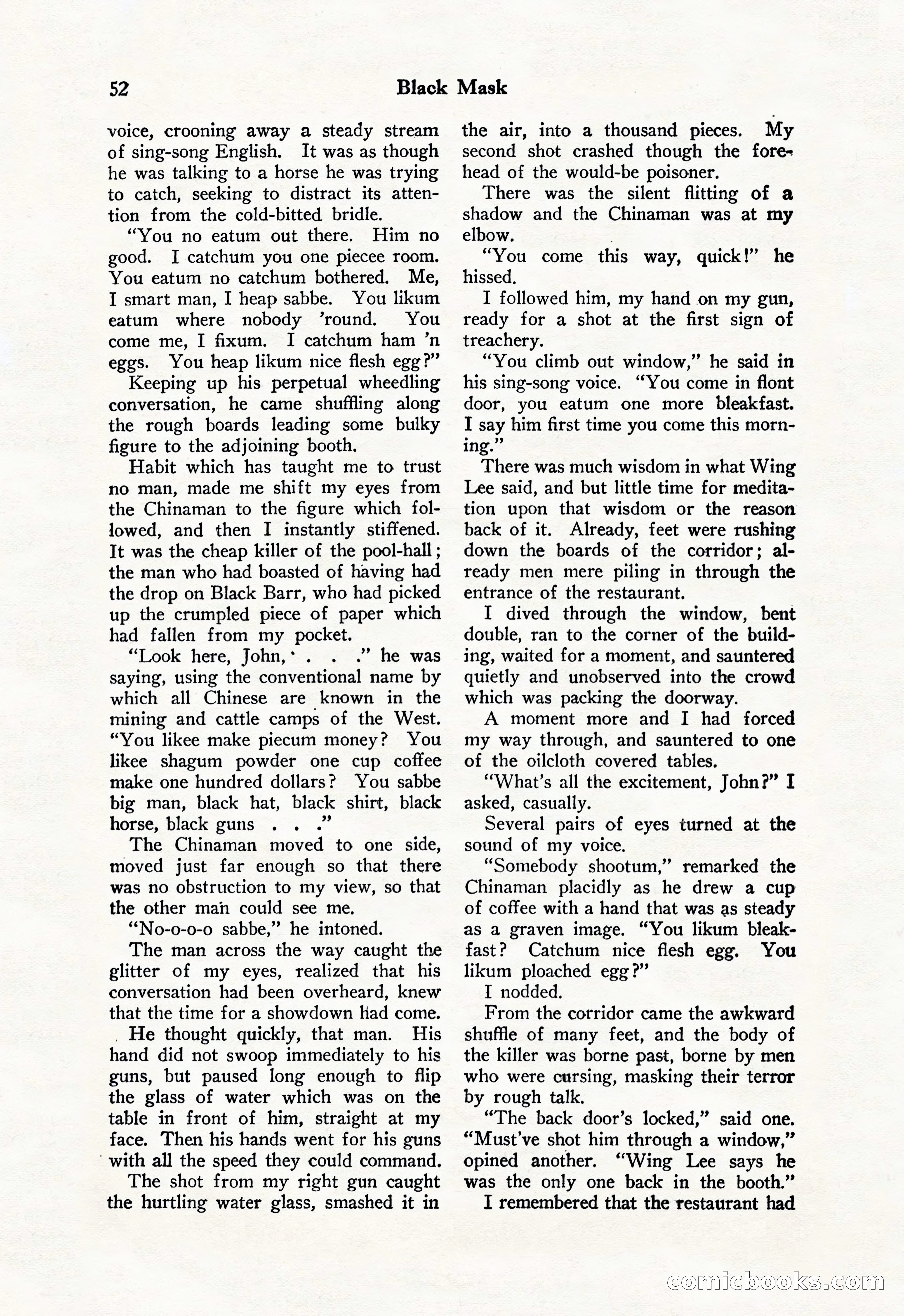 Black Mask, Vol. 11 No. 7 — page 54 of 148