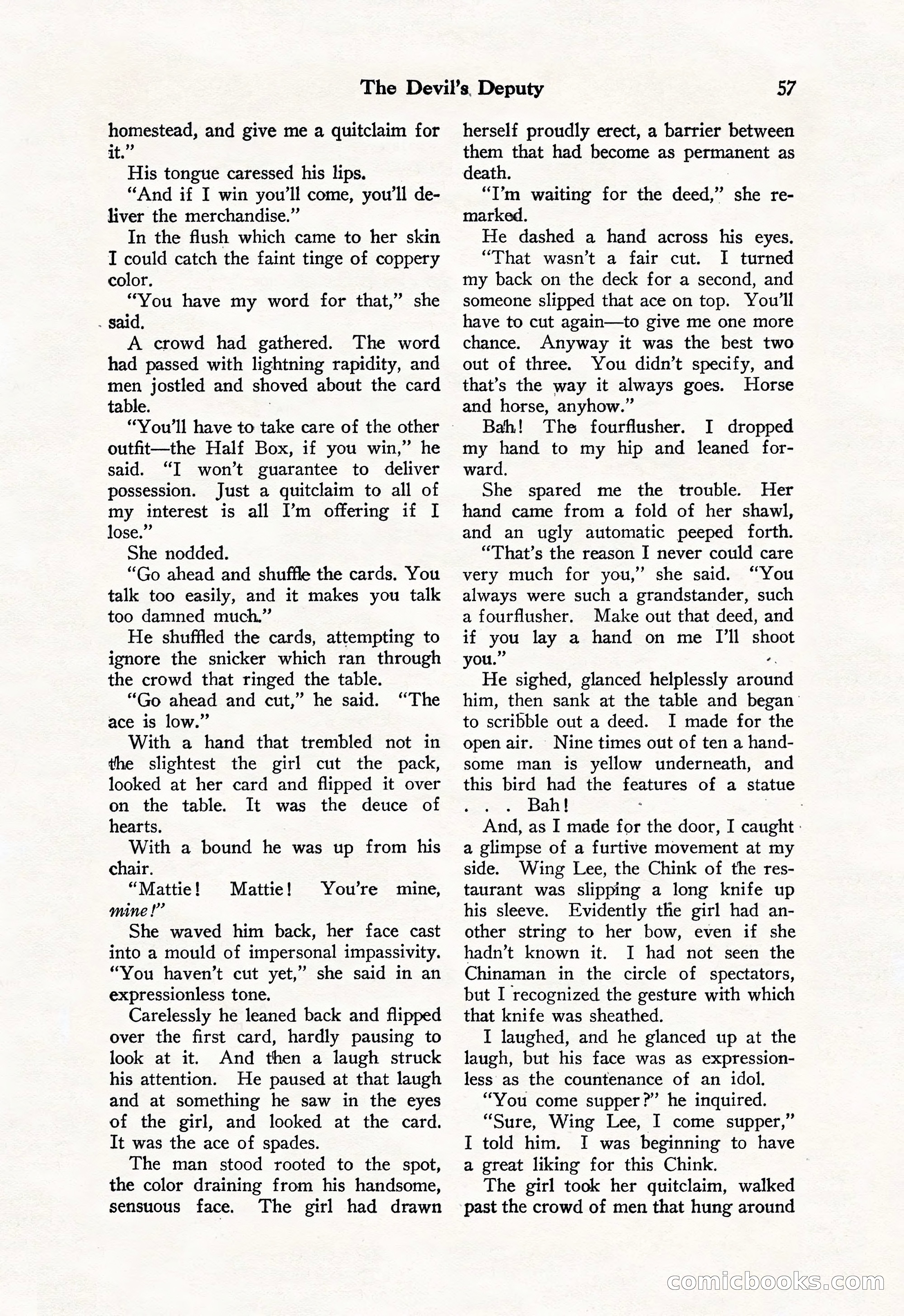 Black Mask, Vol. 11 No. 7 — page 59 of 148