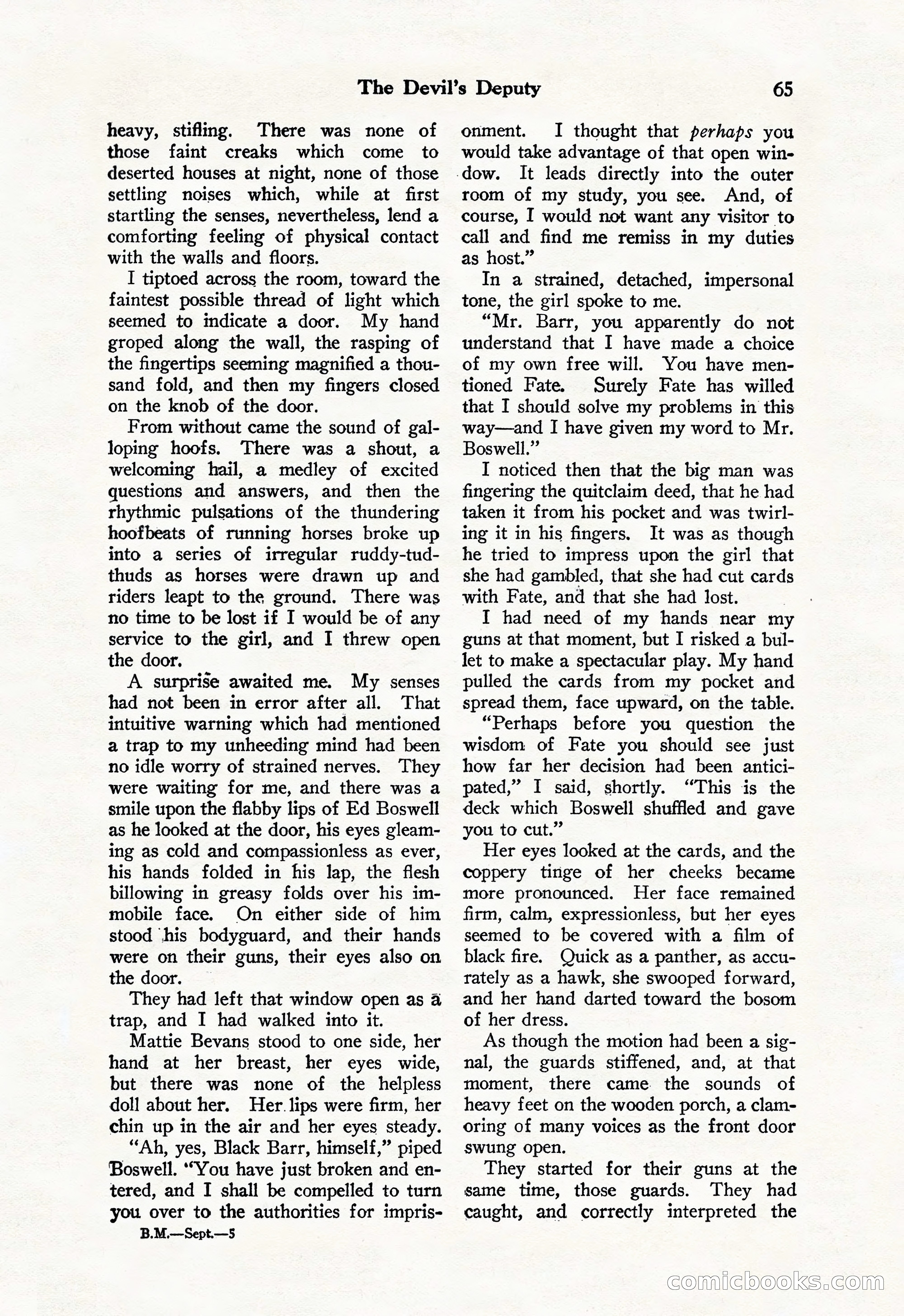 Black Mask, Vol. 11 No. 7 — page 67 of 148