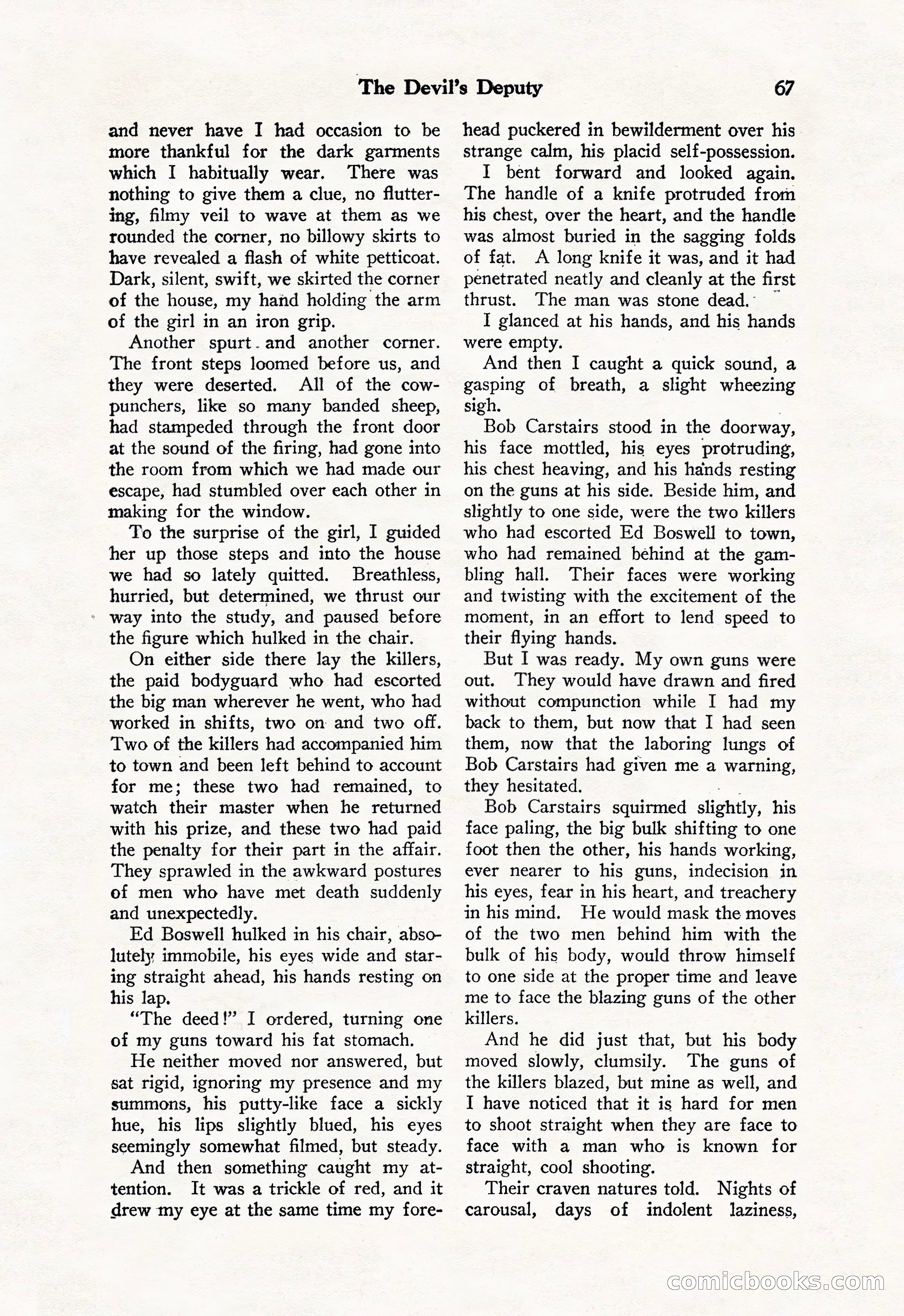 Black Mask, Vol. 11 No. 7 — page 69 of 148