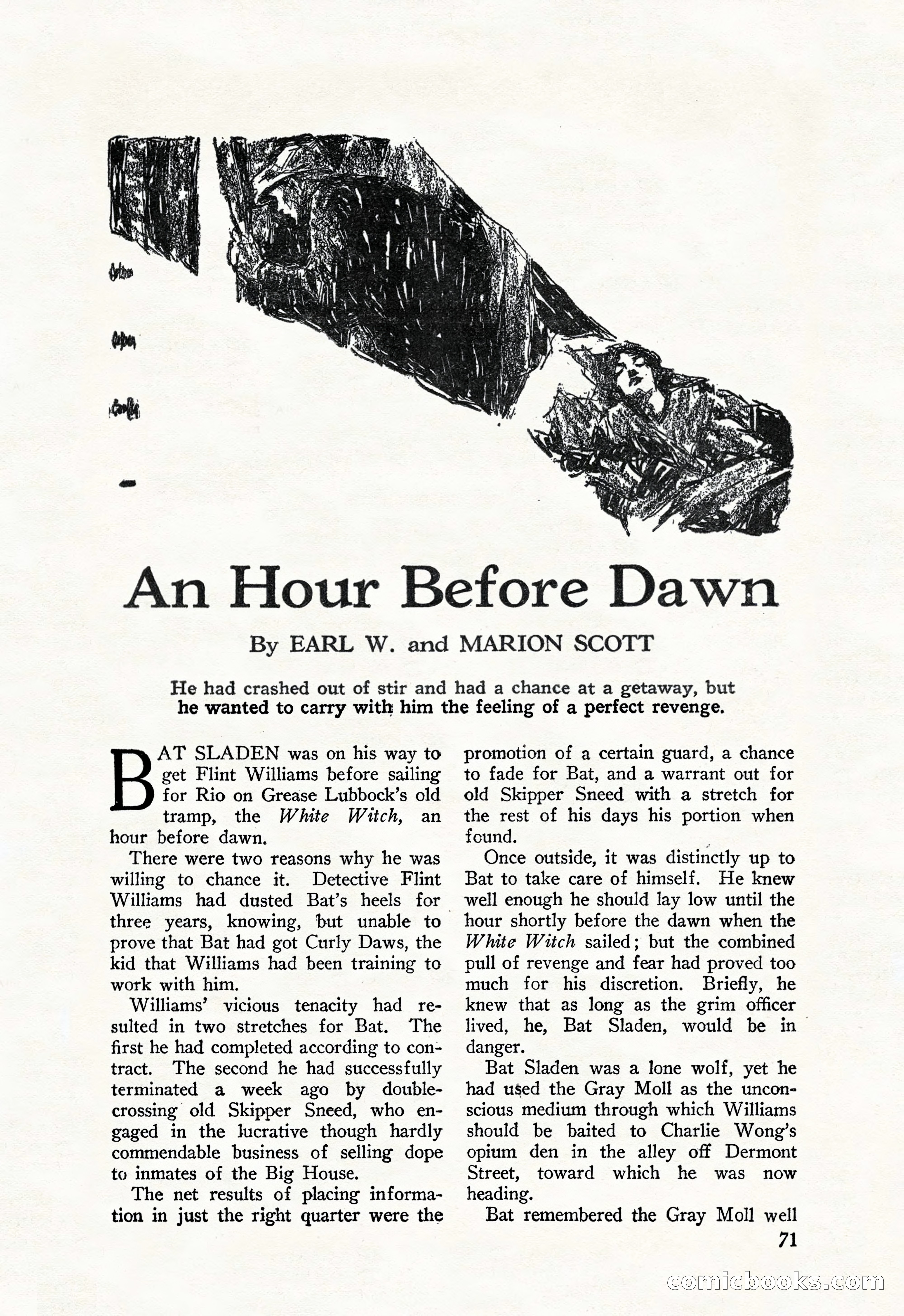 Black Mask, Vol. 11 No. 7 — page 73 of 148