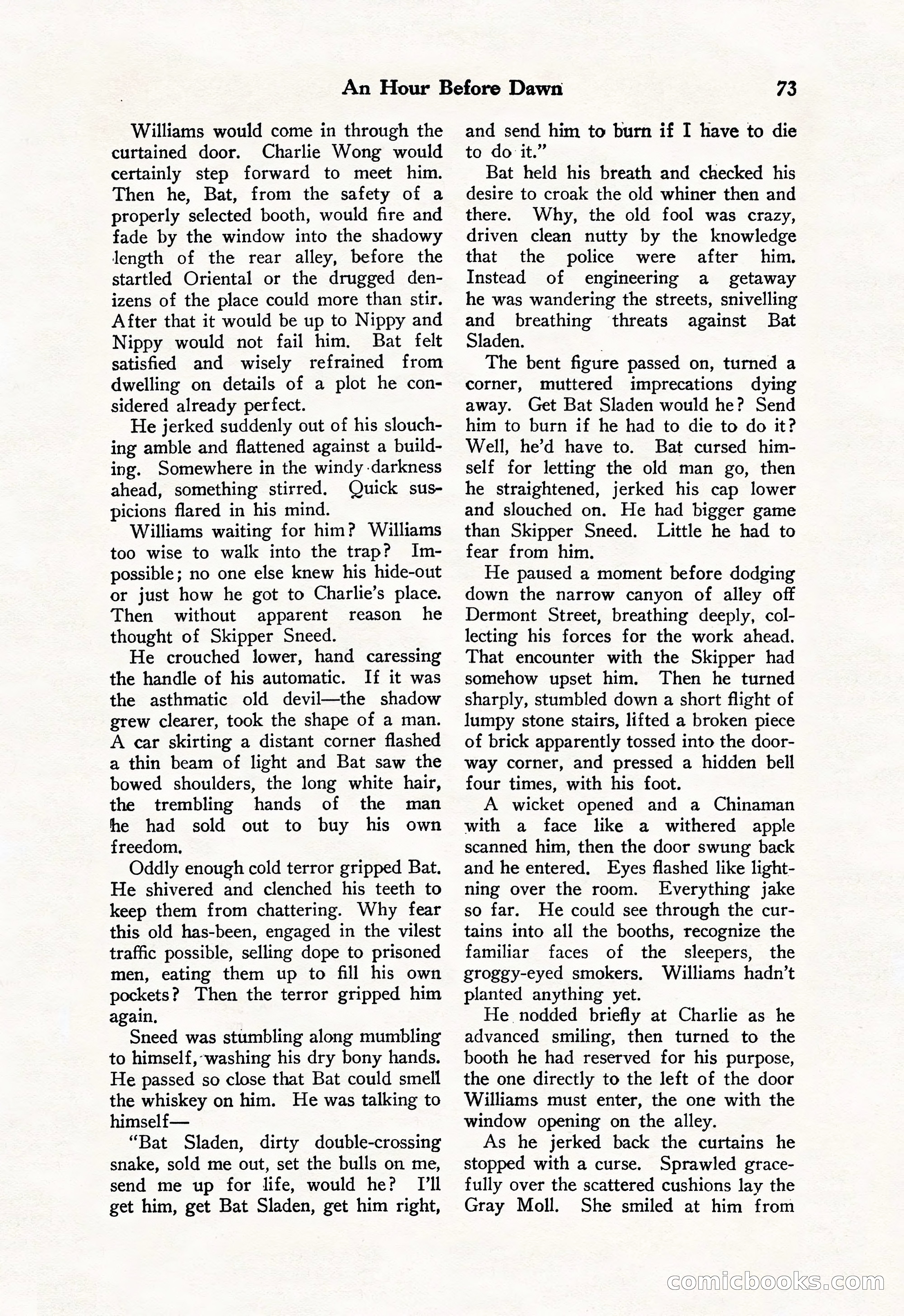 Black Mask, Vol. 11 No. 7 — page 75 of 148