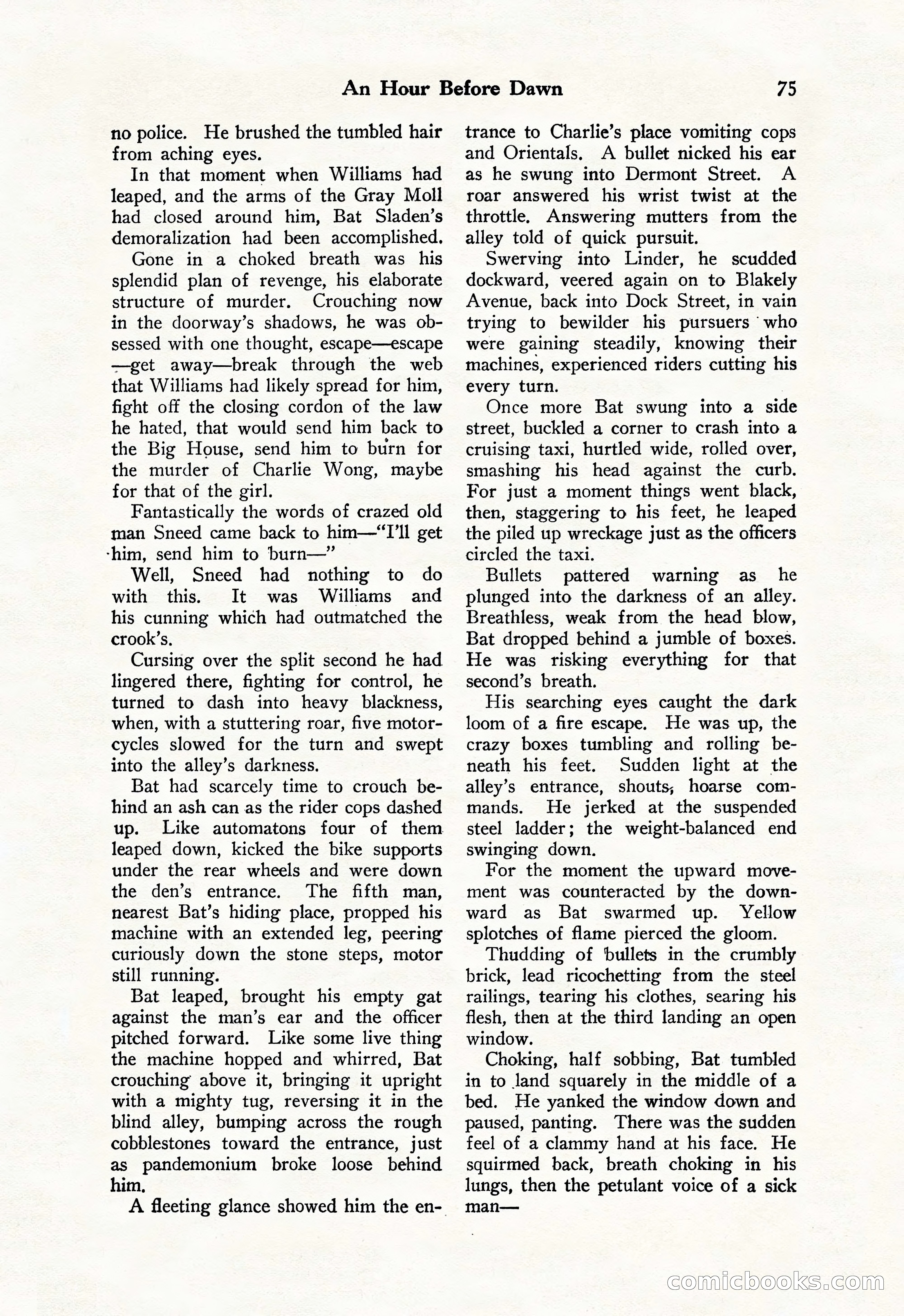 Black Mask, Vol. 11 No. 7 — page 77 of 148