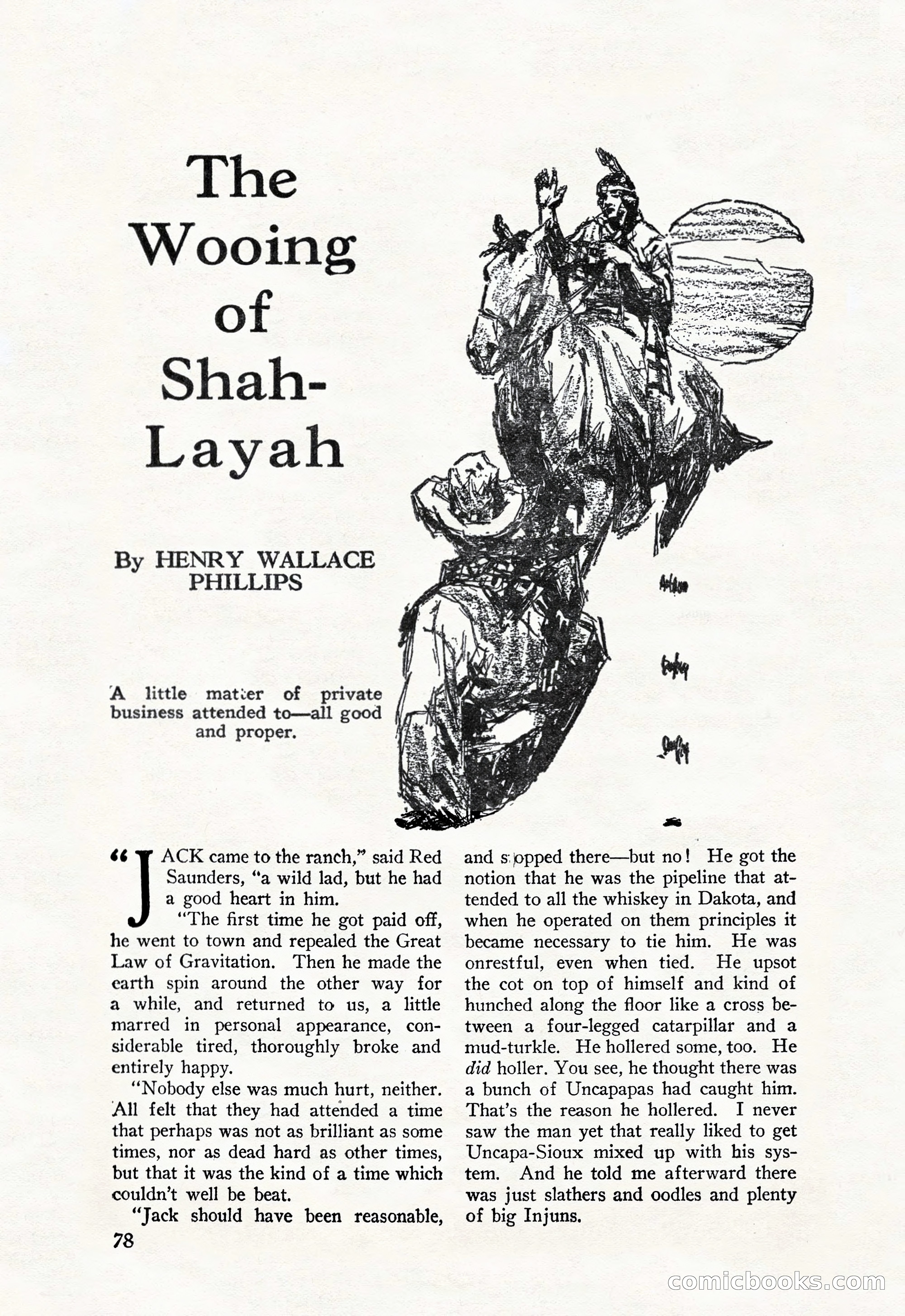 Black Mask, Vol. 11 No. 7 — page 80 of 148