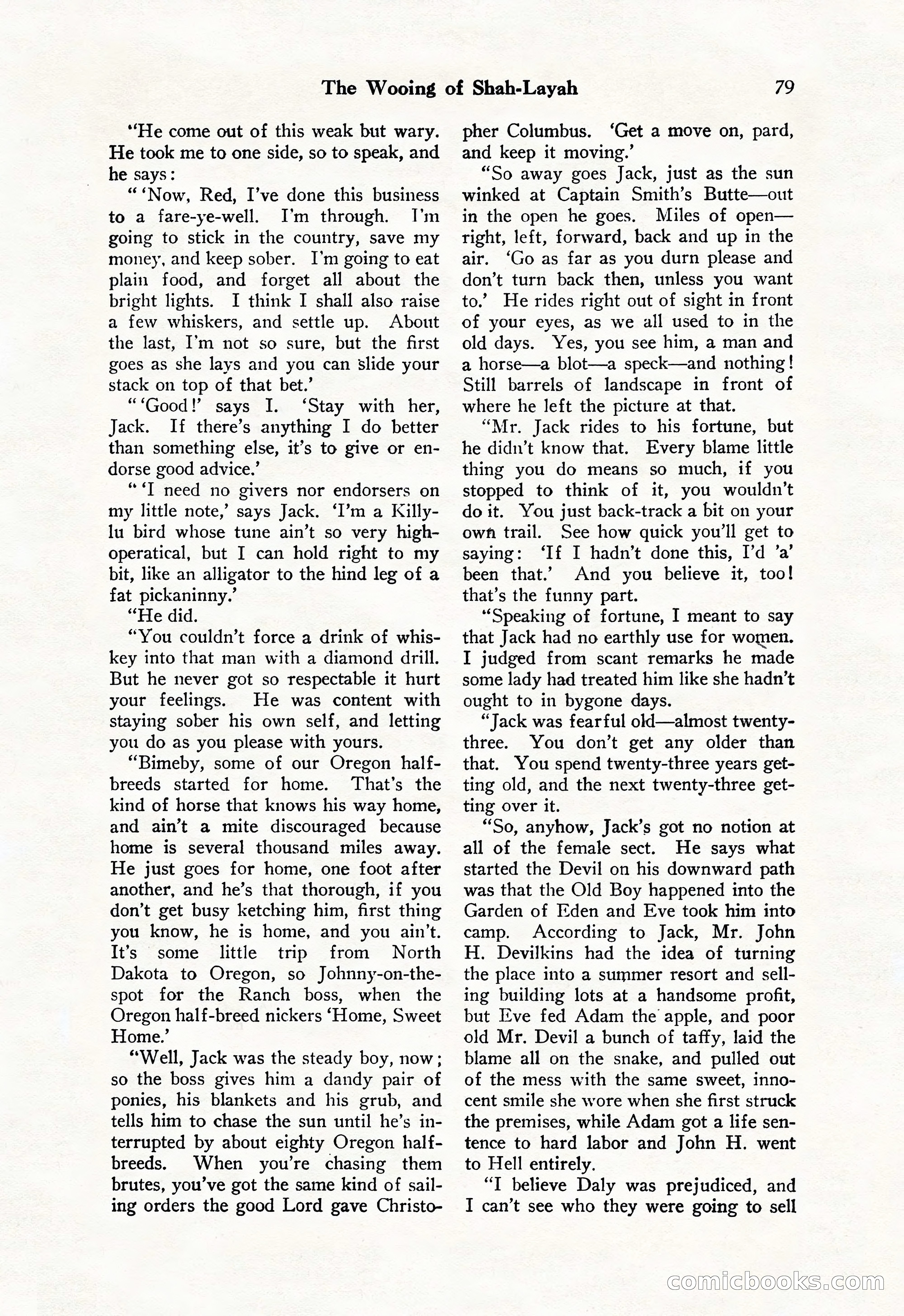 Black Mask, Vol. 11 No. 7 — page 81 of 148