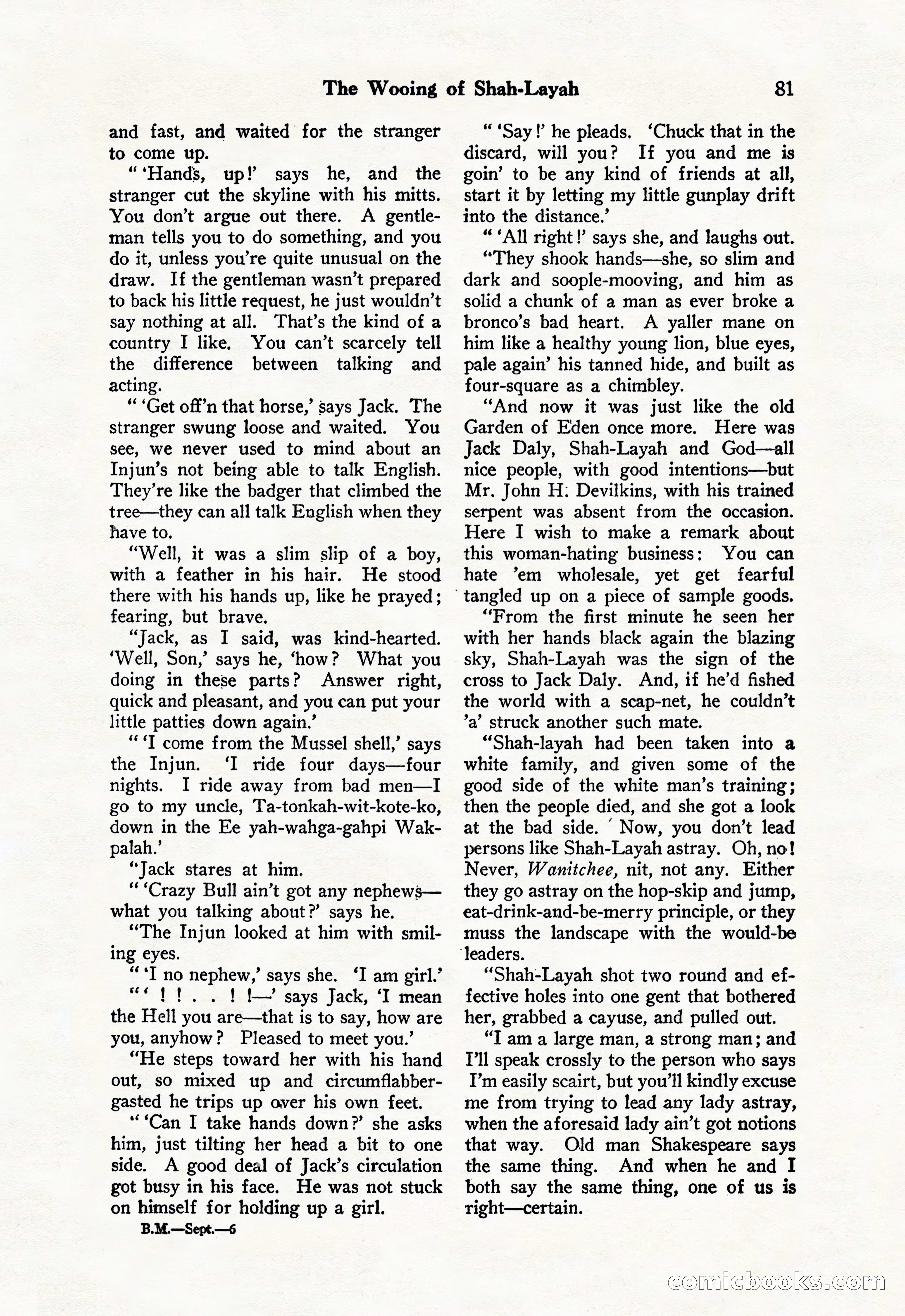 Black Mask, Vol. 11 No. 7 — page 83 of 148