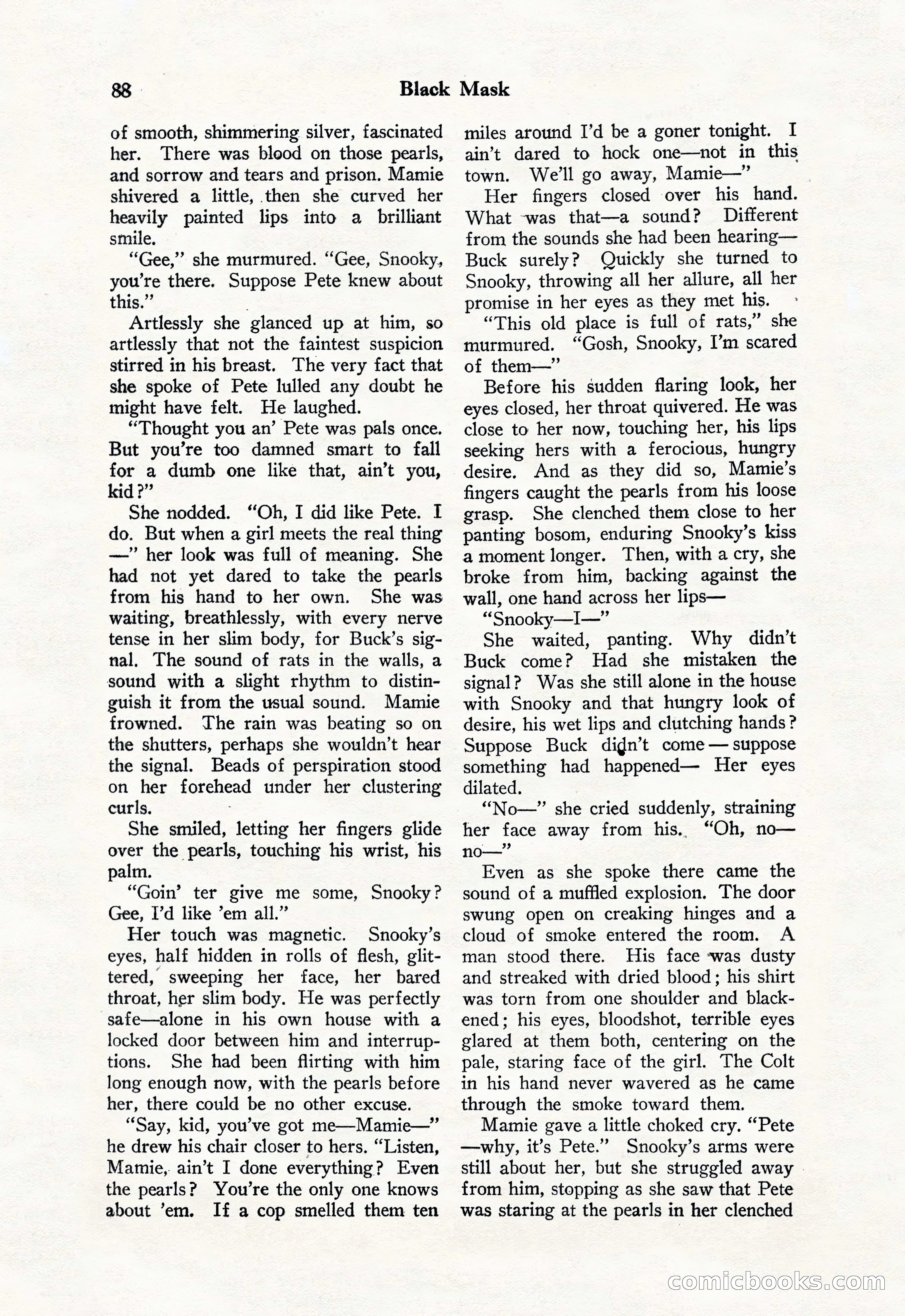 Black Mask, Vol. 11 No. 7 — page 90 of 148