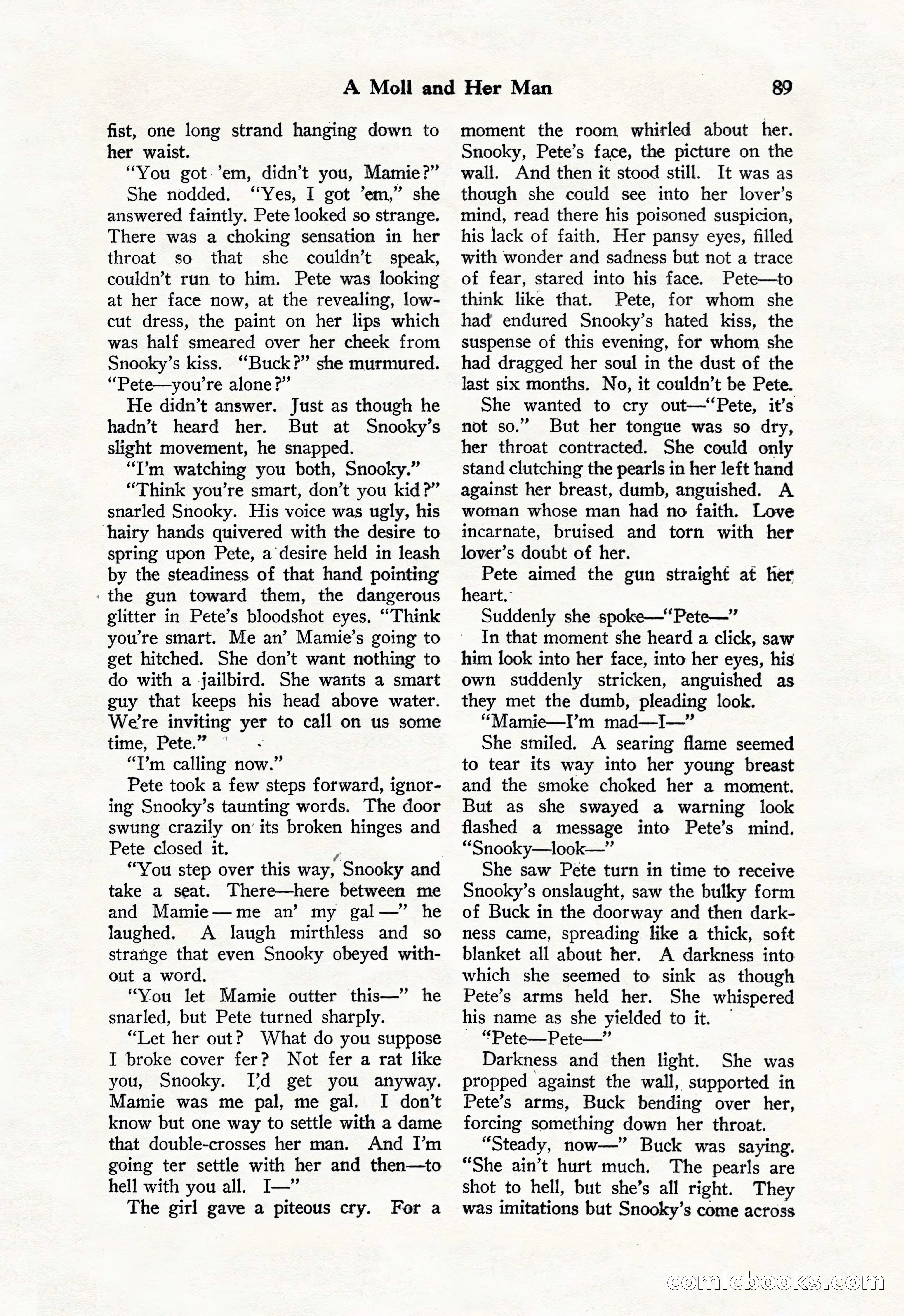 Black Mask, Vol. 11 No. 7 — page 91 of 148