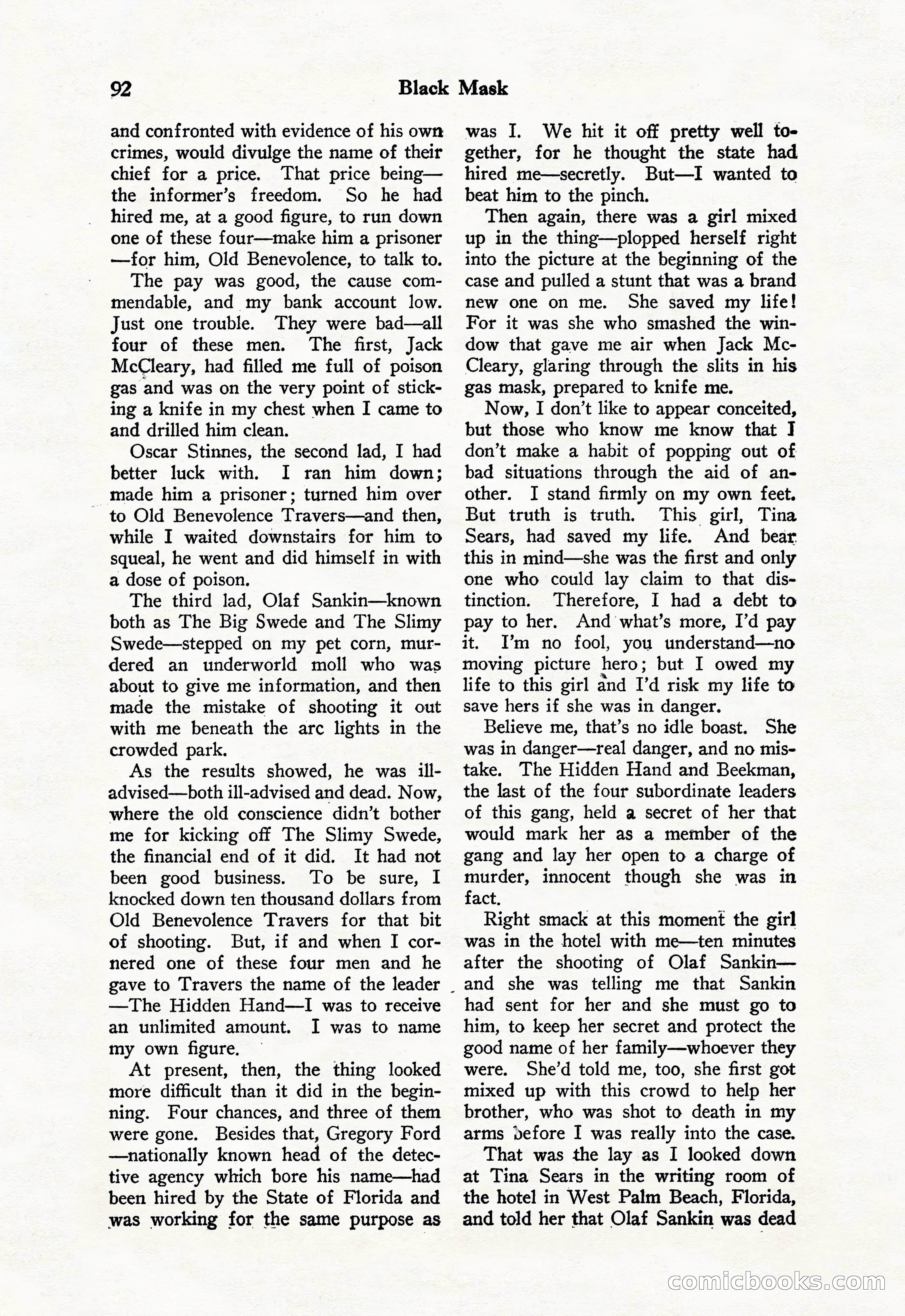 Black Mask, Vol. 11 No. 7 — page 94 of 148