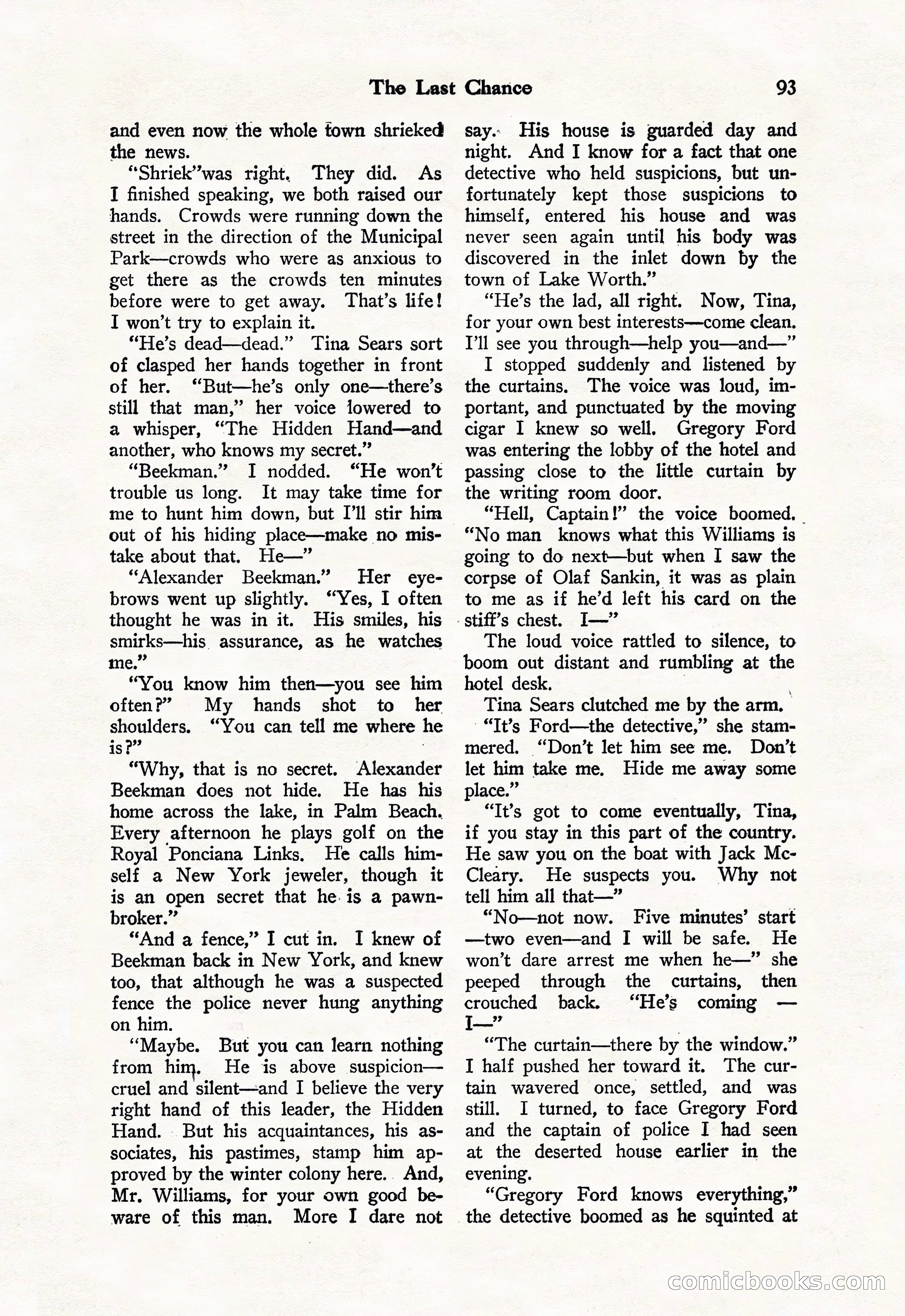 Black Mask, Vol. 11 No. 7 — page 95 of 148