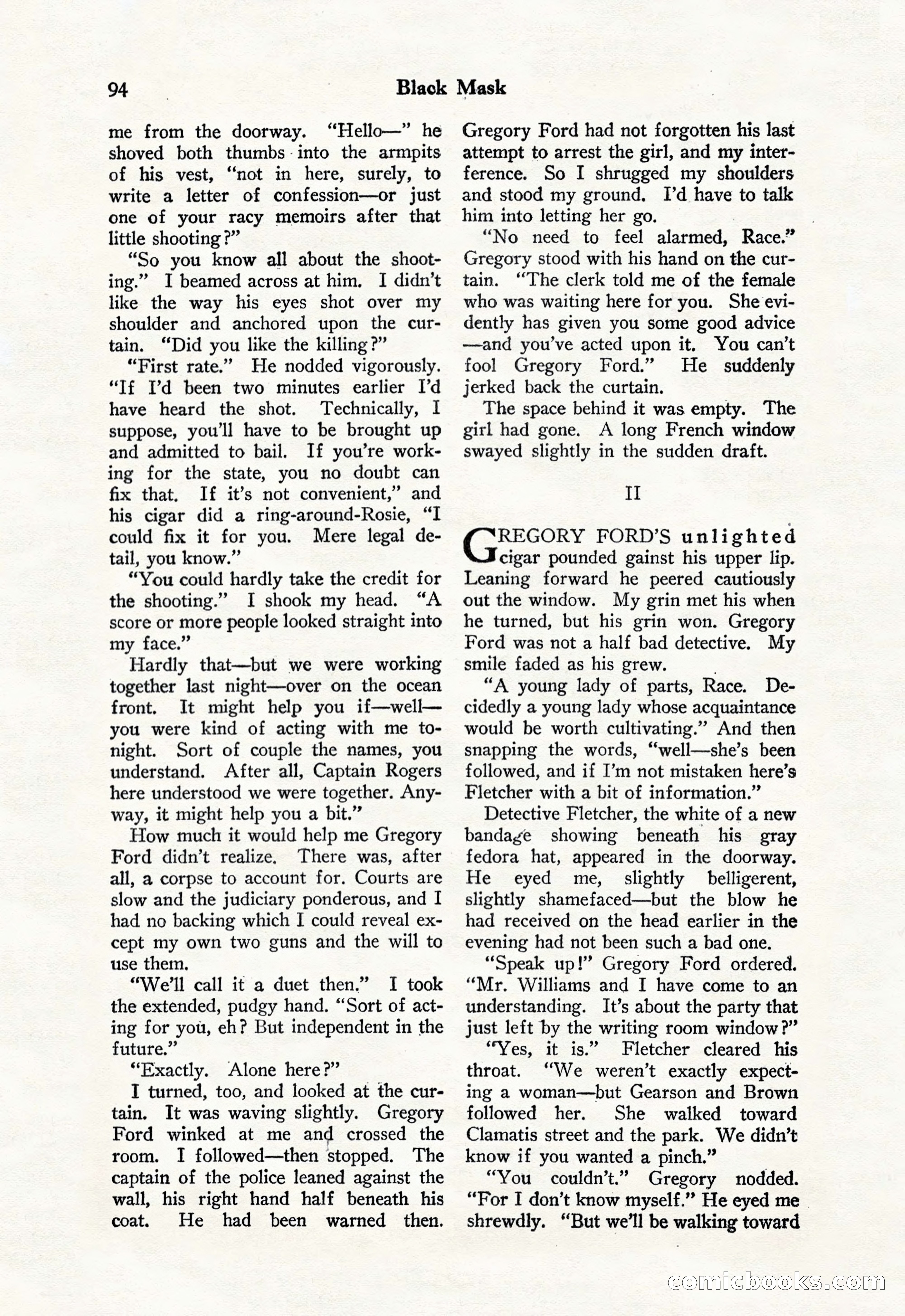 Black Mask, Vol. 11 No. 7 — page 96 of 148
