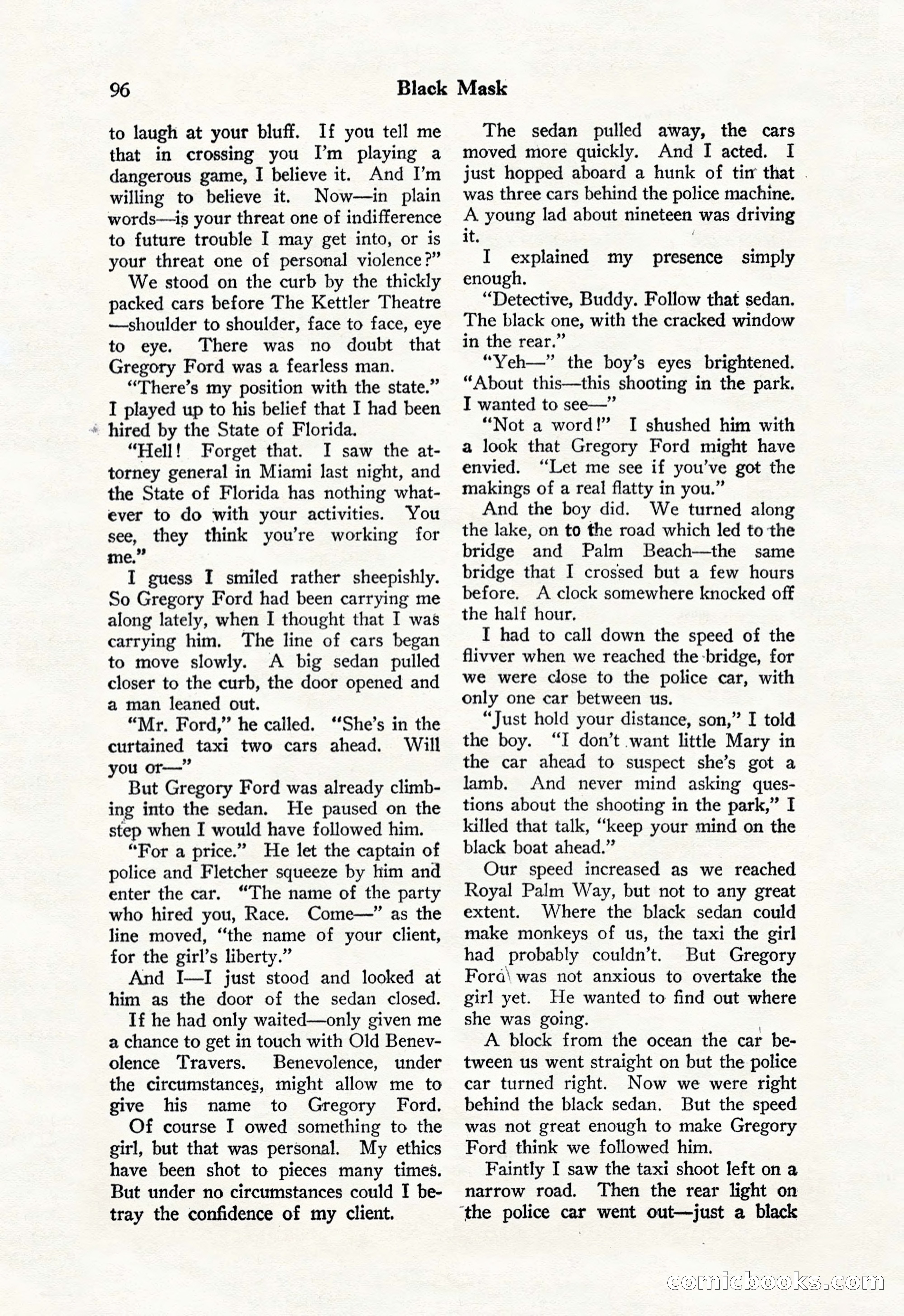 Black Mask, Vol. 11 No. 7 — page 98 of 148