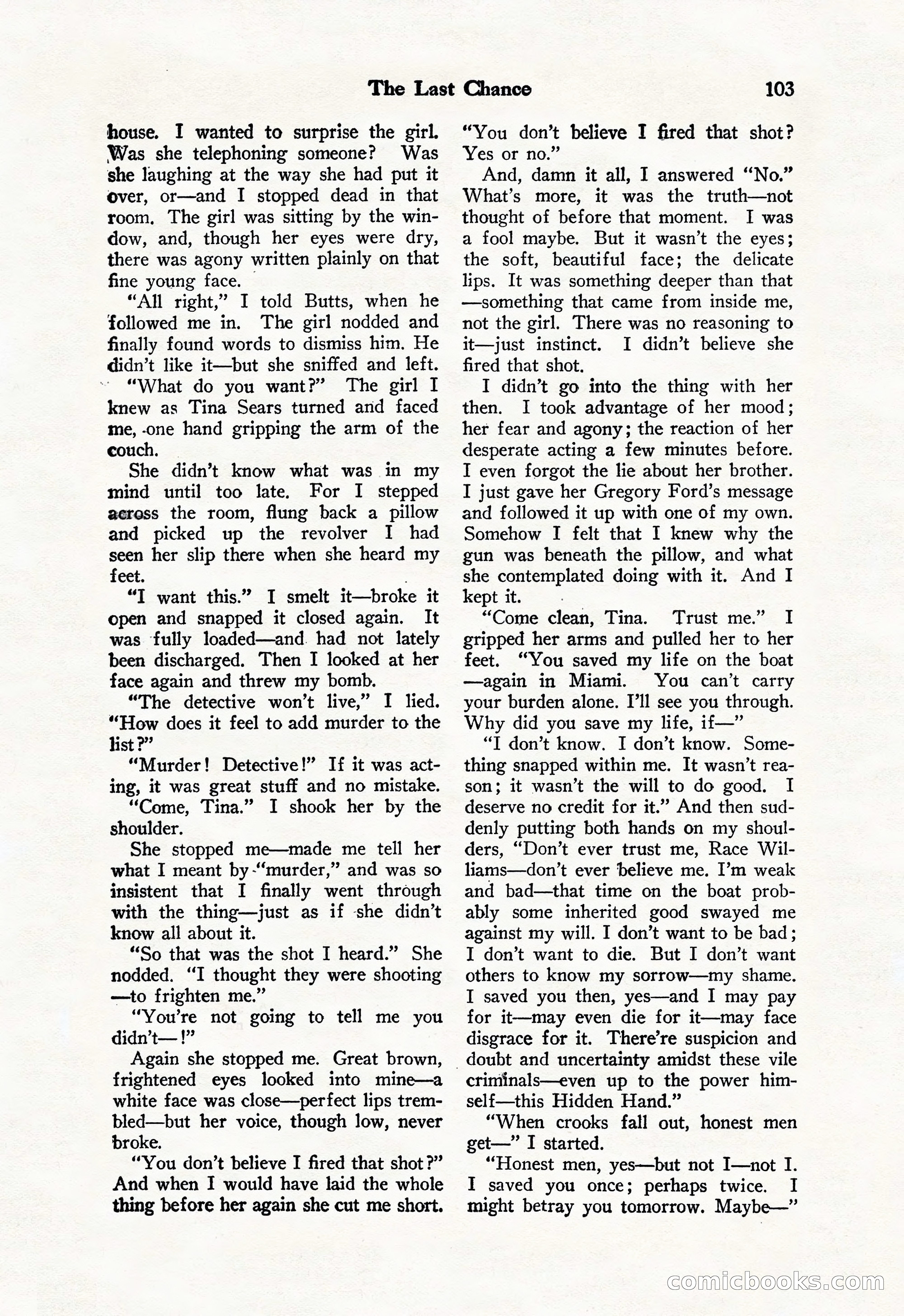 Black Mask, Vol. 11 No. 7 — page 105 of 148