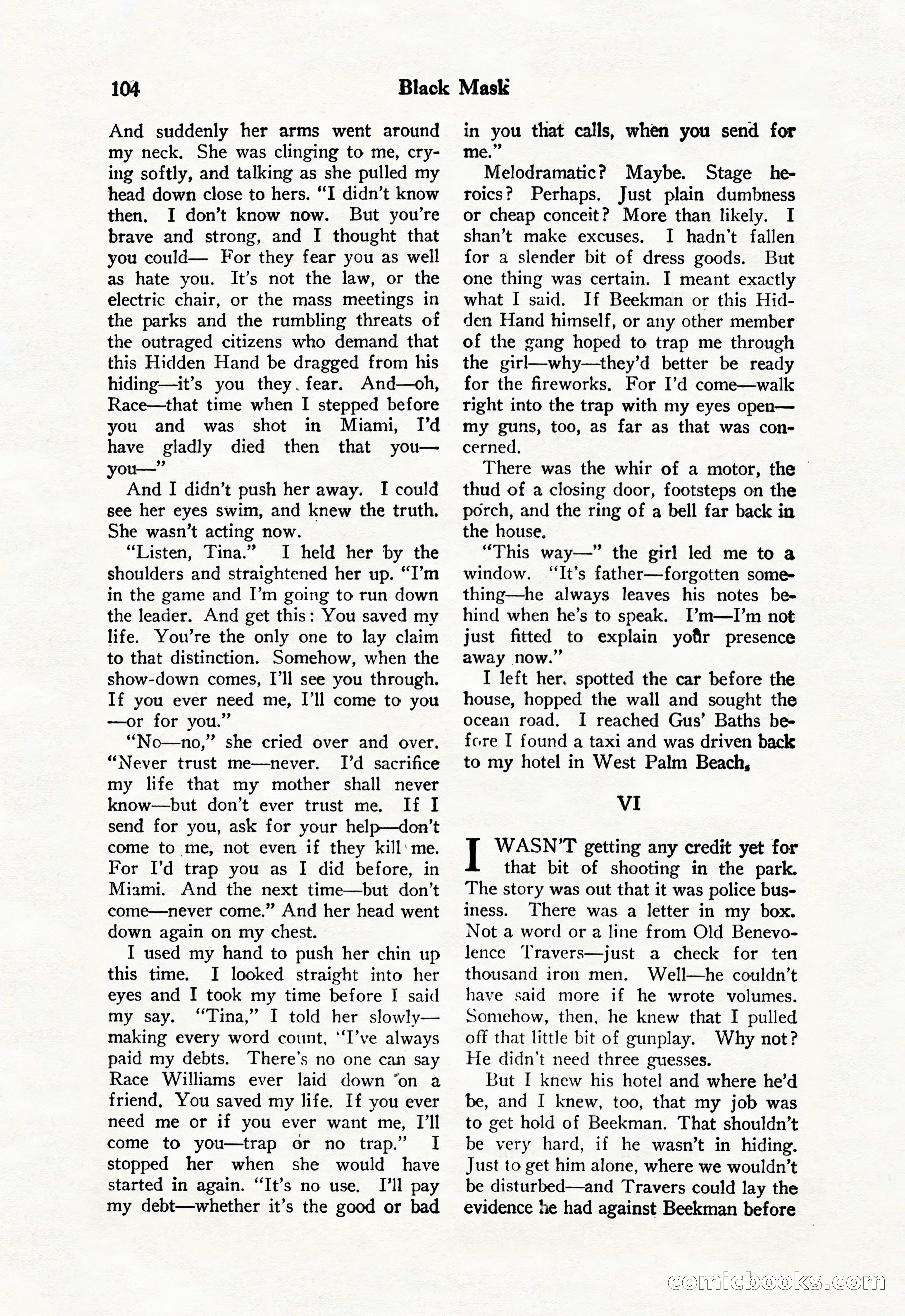 Black Mask, Vol. 11 No. 7 — page 106 of 148