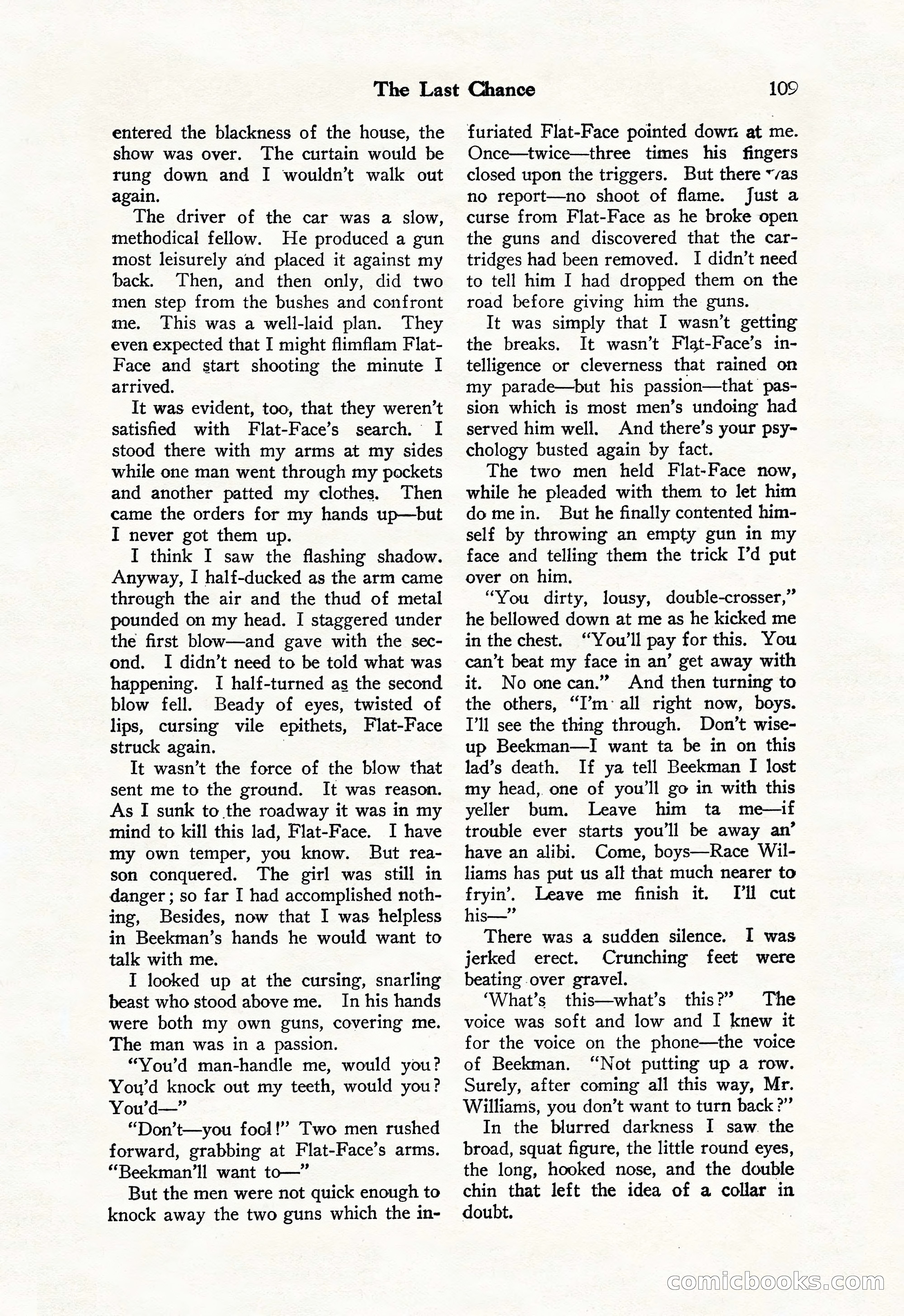 Black Mask, Vol. 11 No. 7 — page 111 of 148