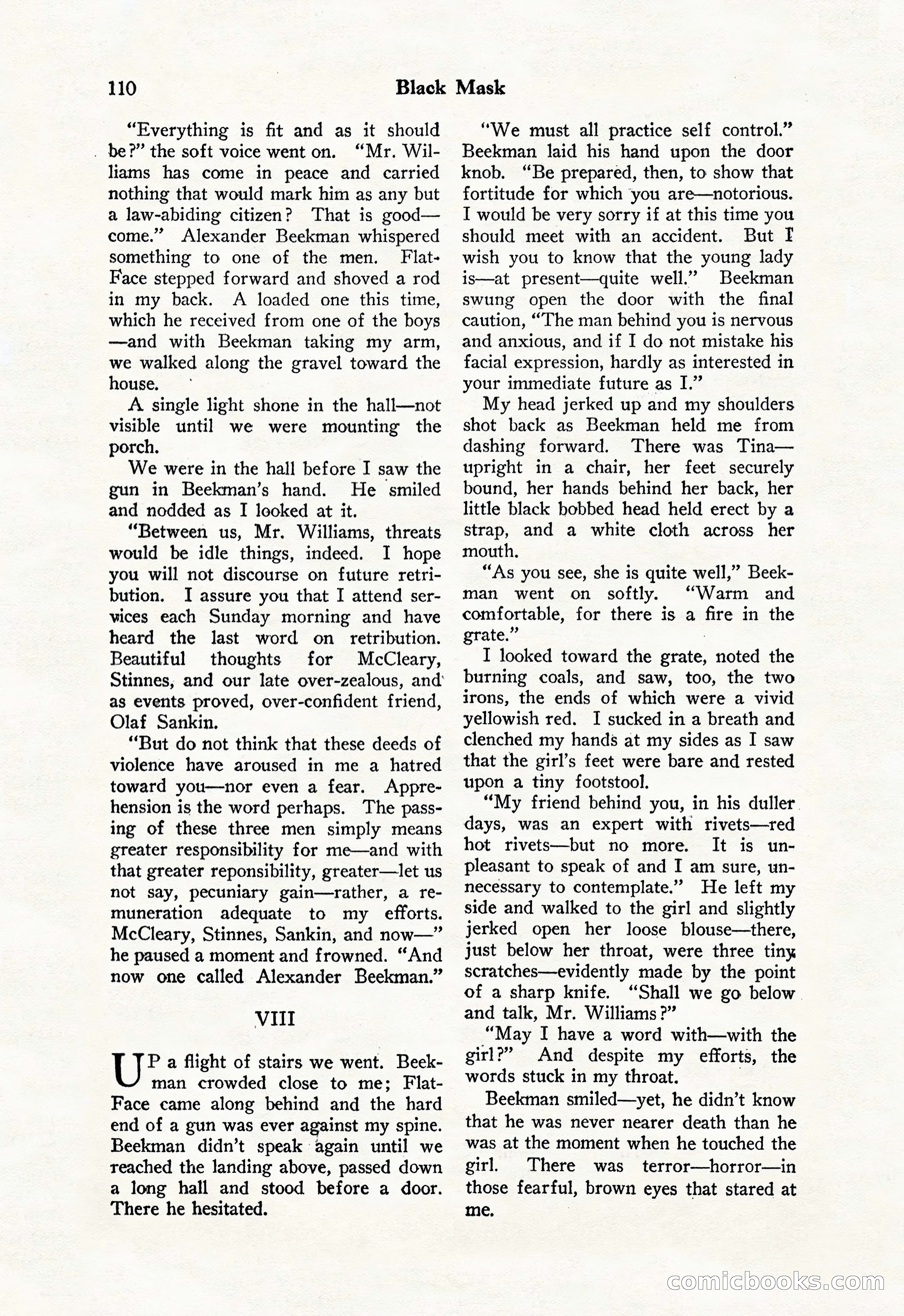 Black Mask, Vol. 11 No. 7 — page 112 of 148