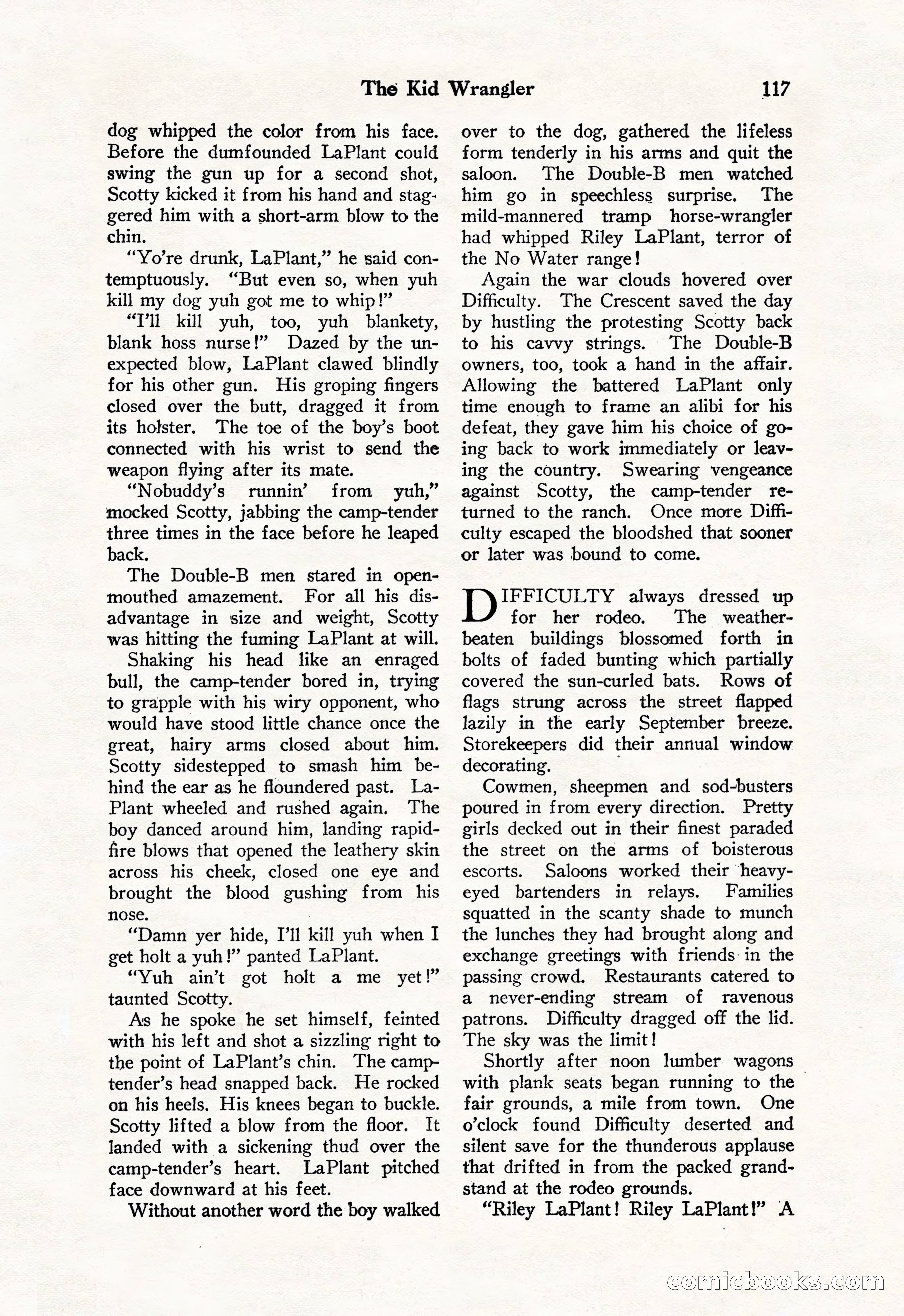 Black Mask, Vol. 11 No. 7 — page 119 of 148